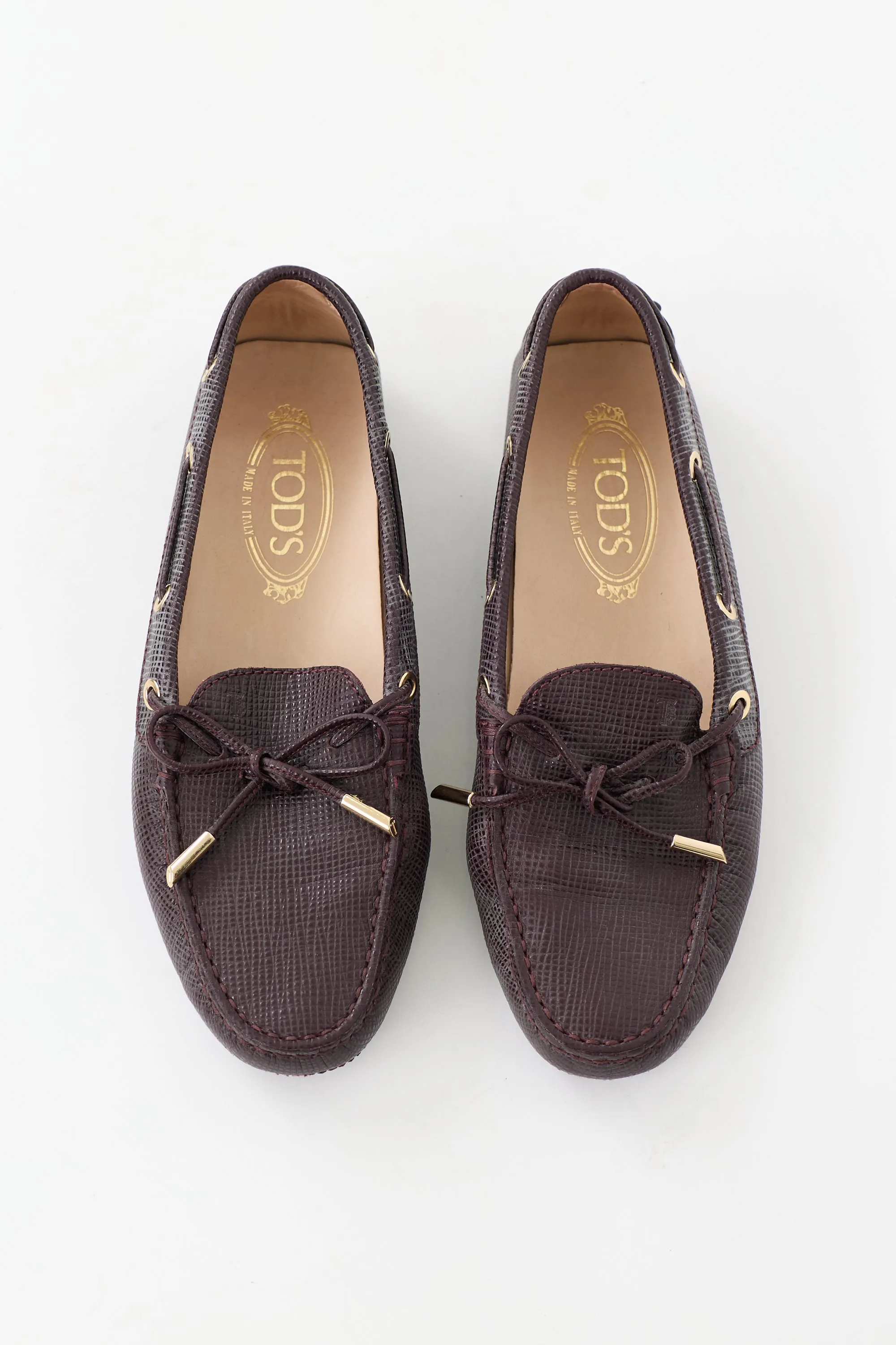 Leather Gommino Boat Loafer sold by VSP Consignment product image thumbnail 2