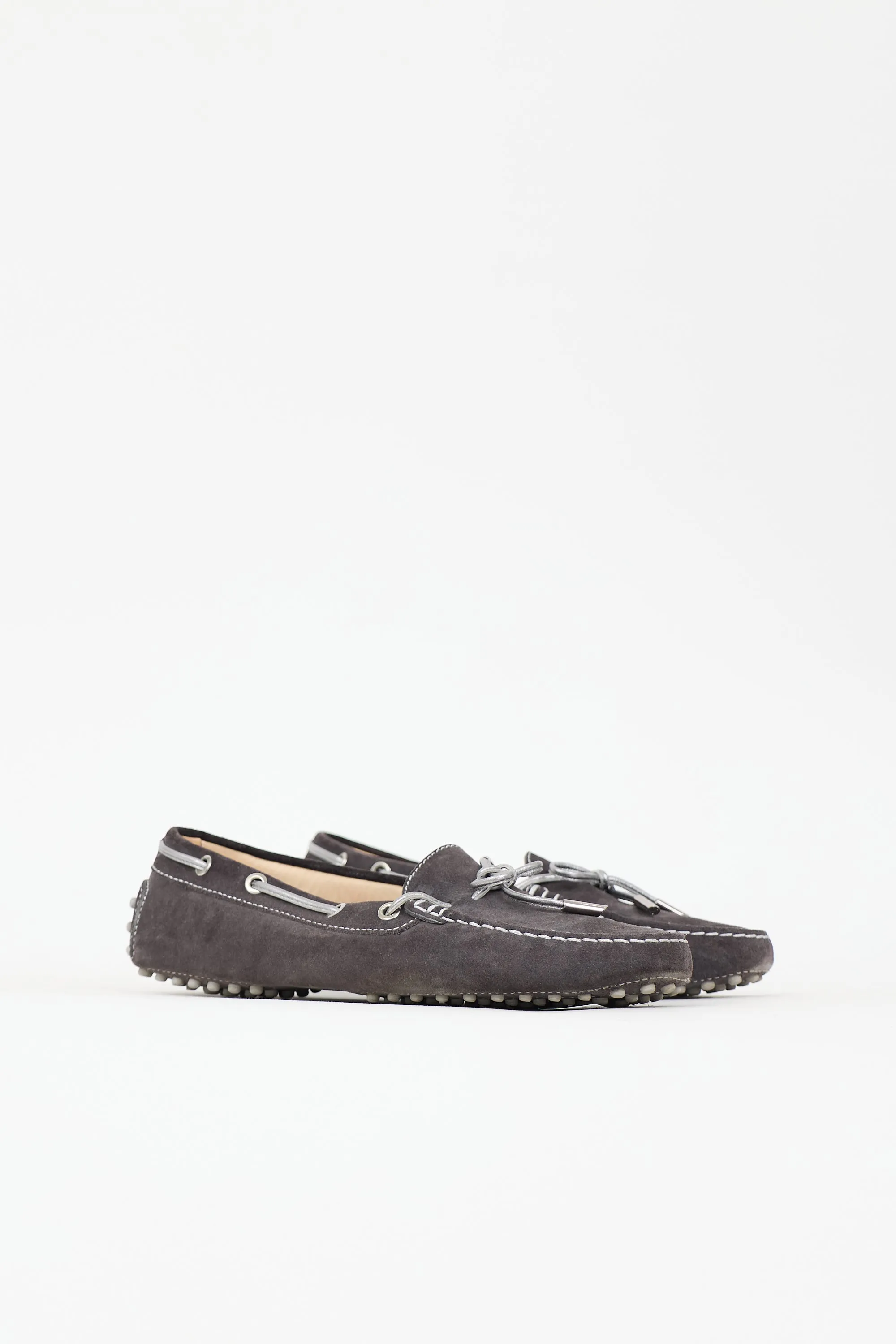 Suede Gommino Boat Loafer sold by VSP Consignment product image thumbnail 3