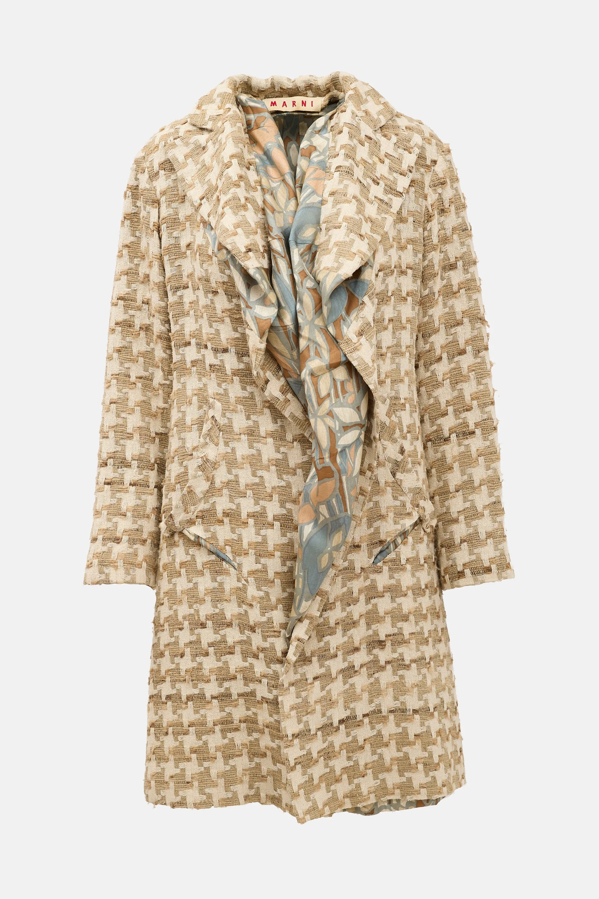 Silk Woven Coat sold by VSP Consignment