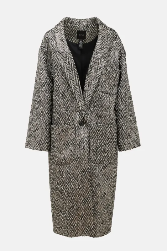 Metallic Tweed Coat sold by VSP Consignment