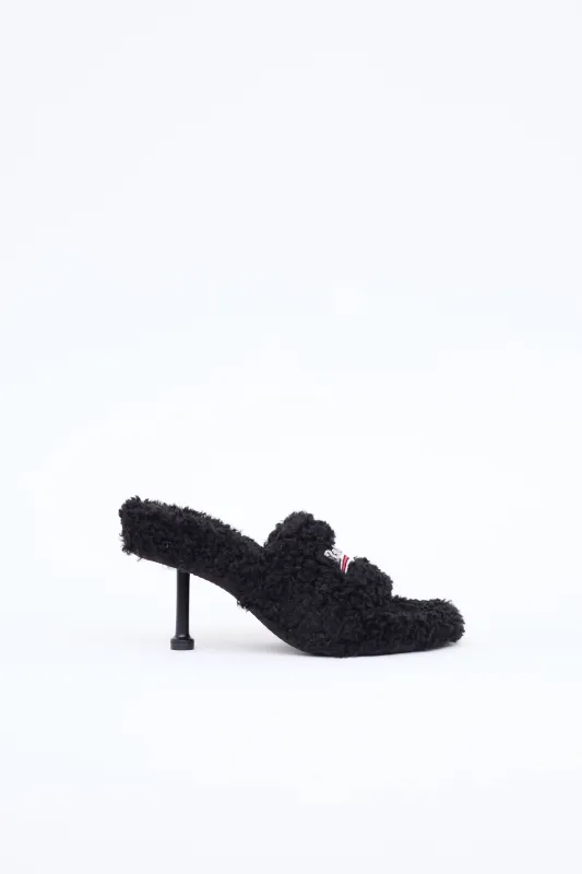 Furry Logo Sandal sold by VSP Consignment