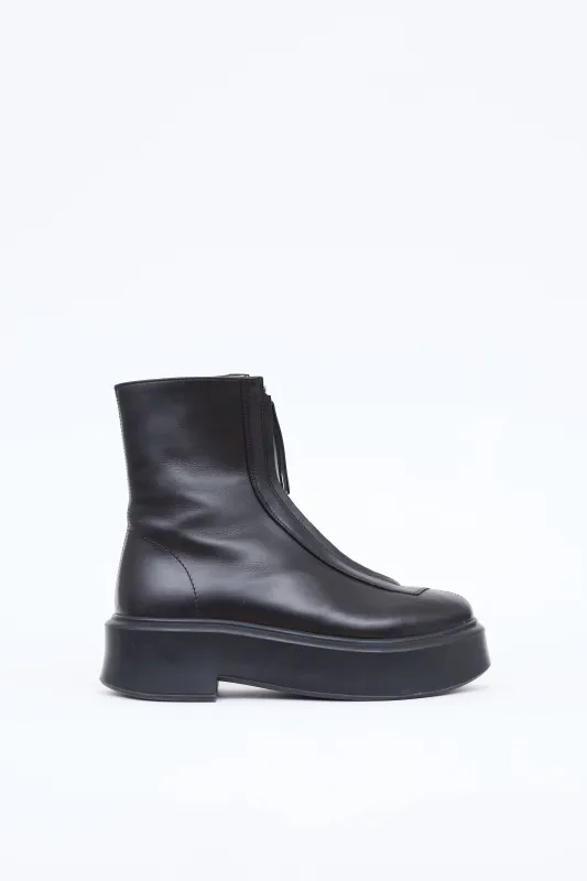 Zipped Ankle Boot made by The Row