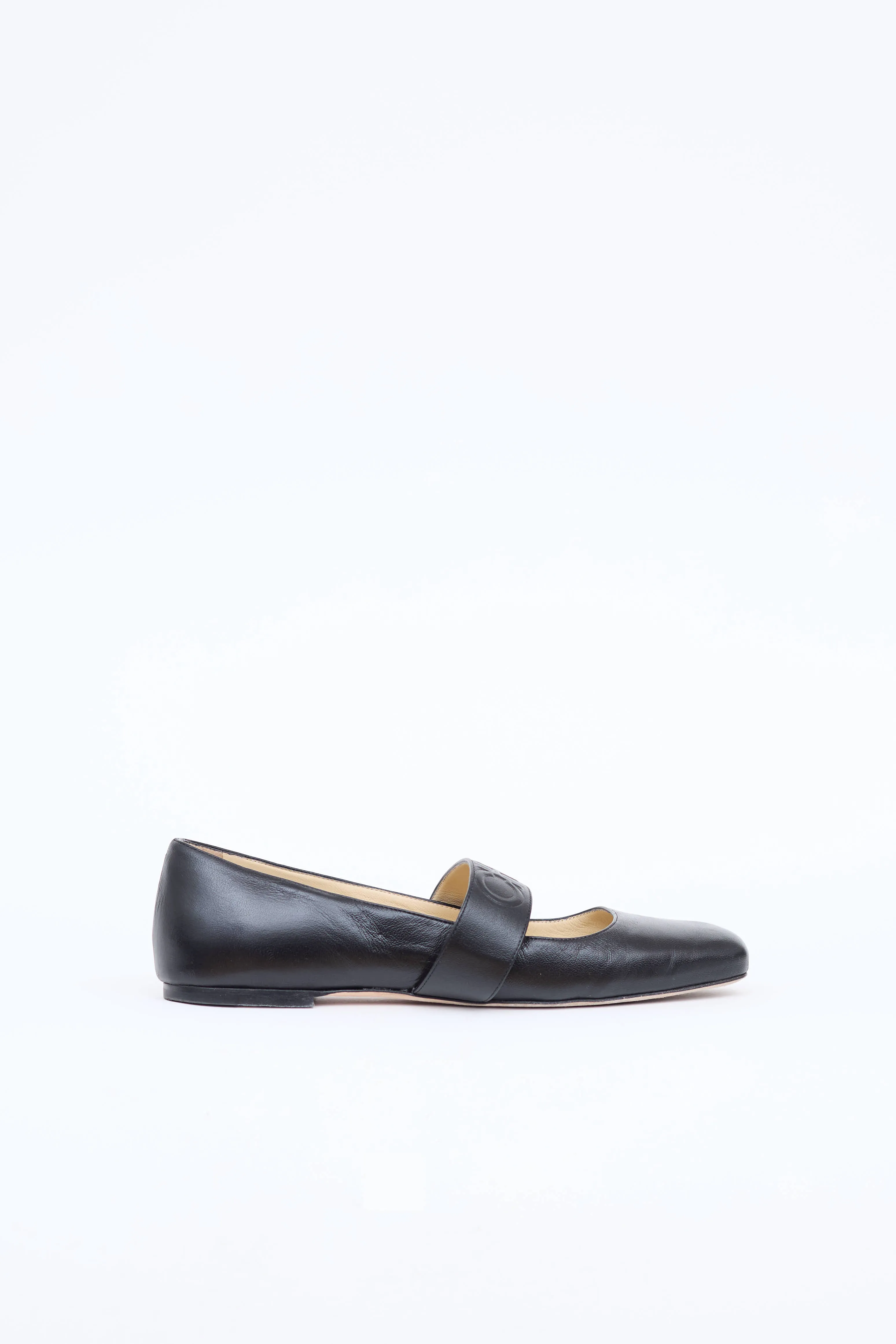Logo Ballet Flat sold by VSP Consignment