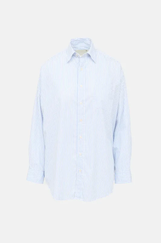 Striped Poplin Shirt sold by VSP Consignment