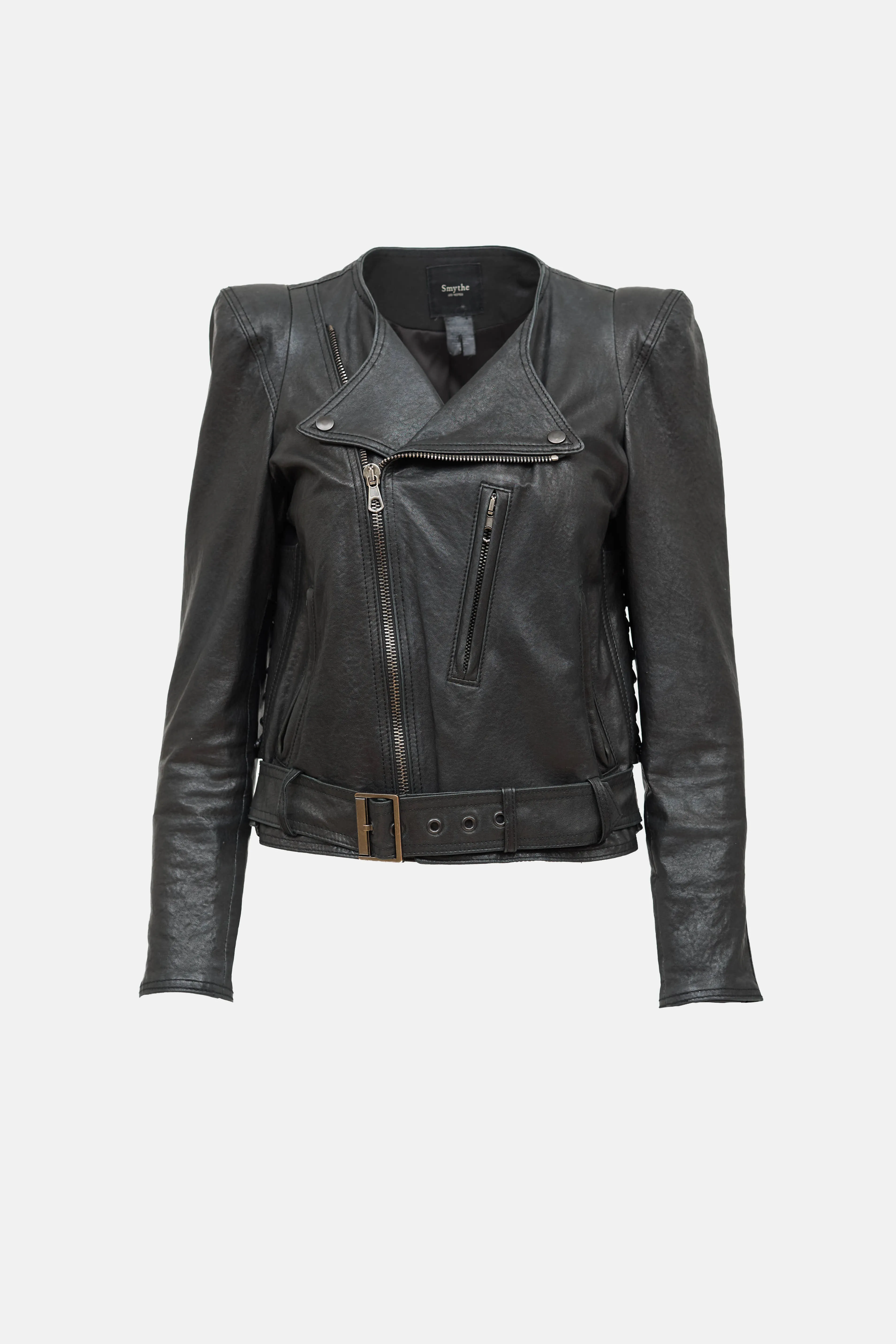Leather Biker Jacket sold by VSP Consignment