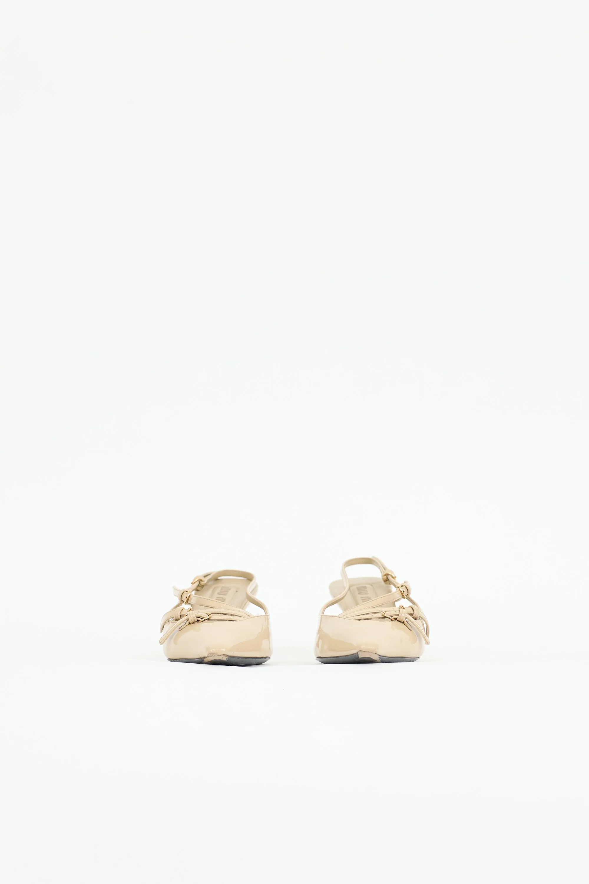 Patent Buckle Slingback Pump sold by VSP Consignment product image thumbnail 3