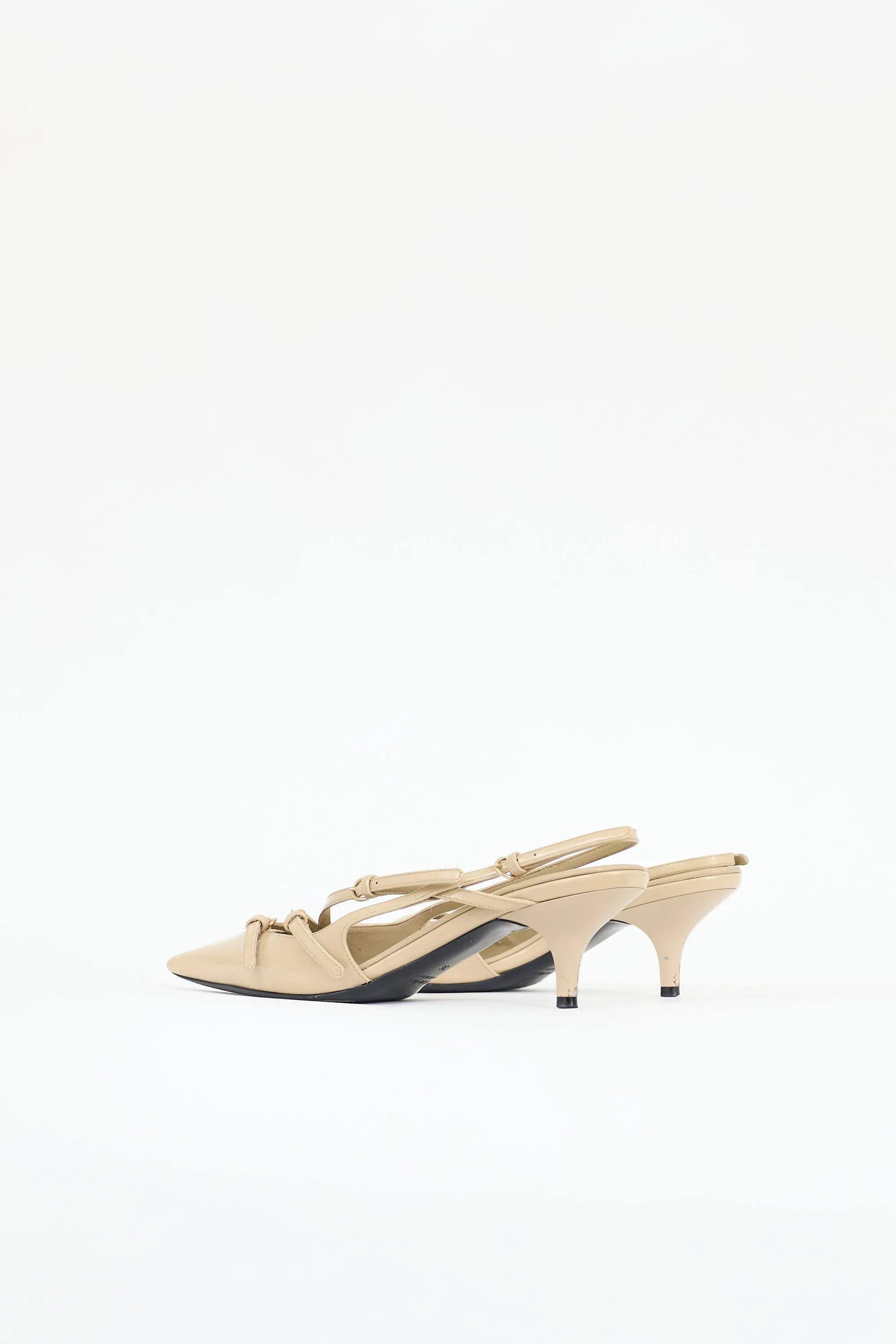 Patent Buckle Slingback Pump sold by VSP Consignment product image thumbnail 4