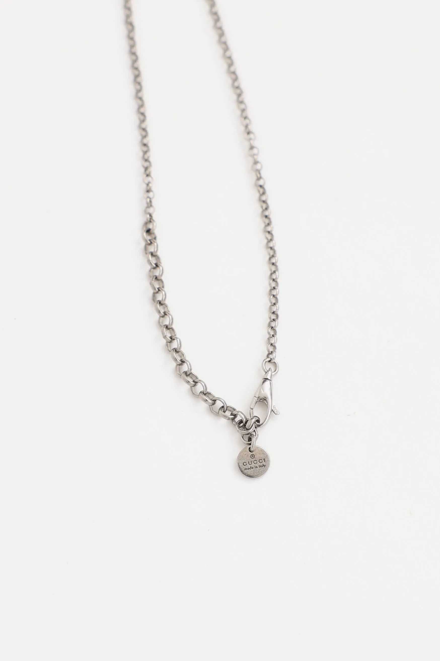 Sterling Silver Rainbow Logo Necklace sold by VSP Consignment product image thumbnail 4