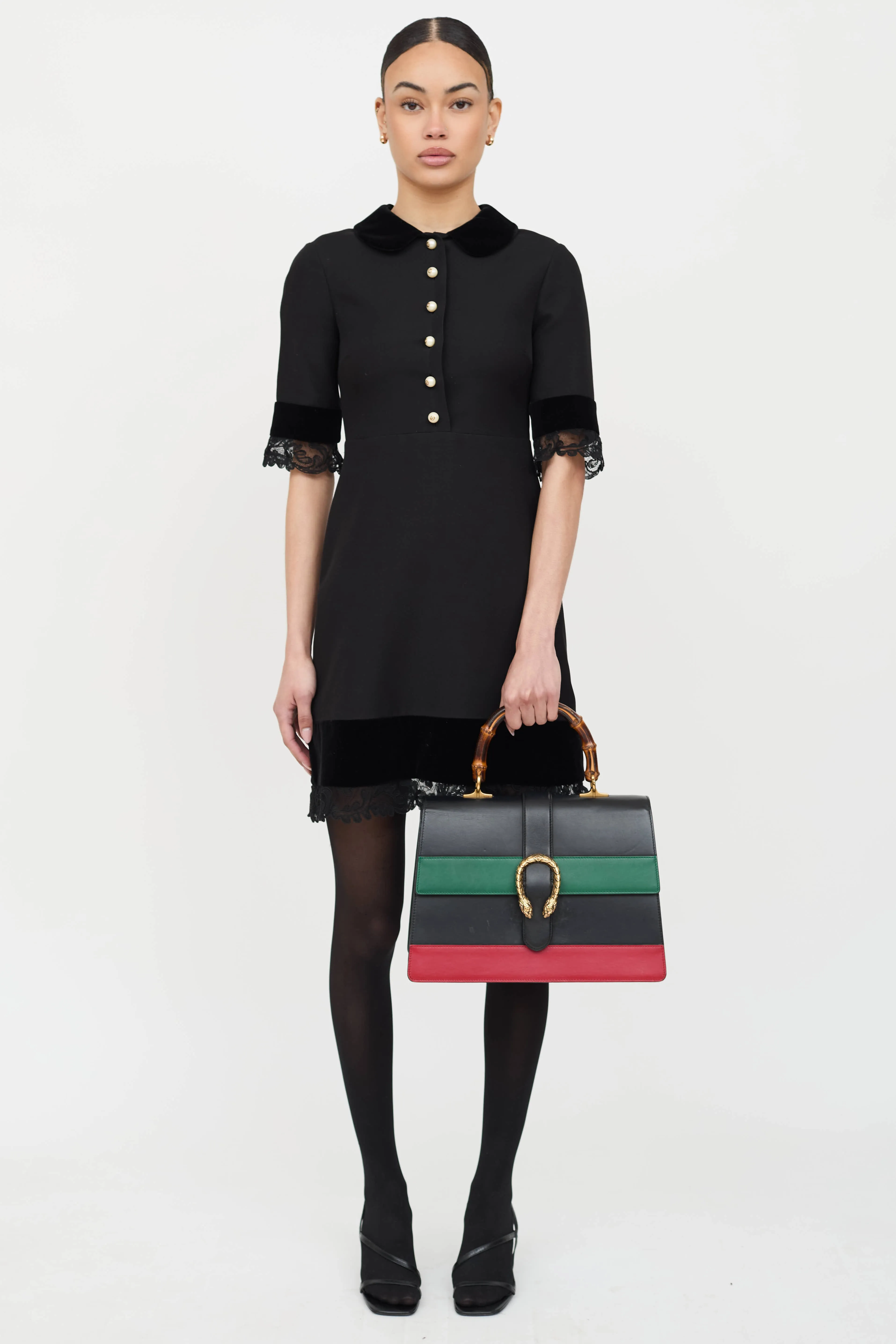 Leather Large Dionysus Web Bag sold by VSP Consignment product image thumbnail 2