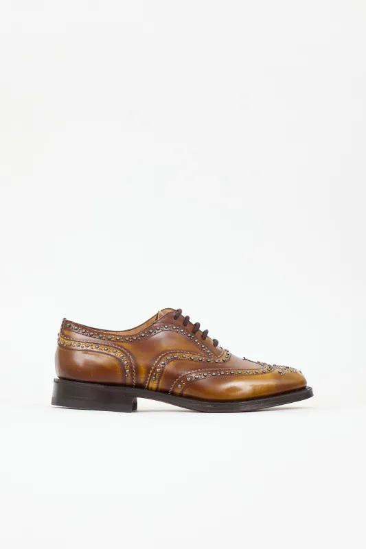 Leather Burwood Oxford made by Church's