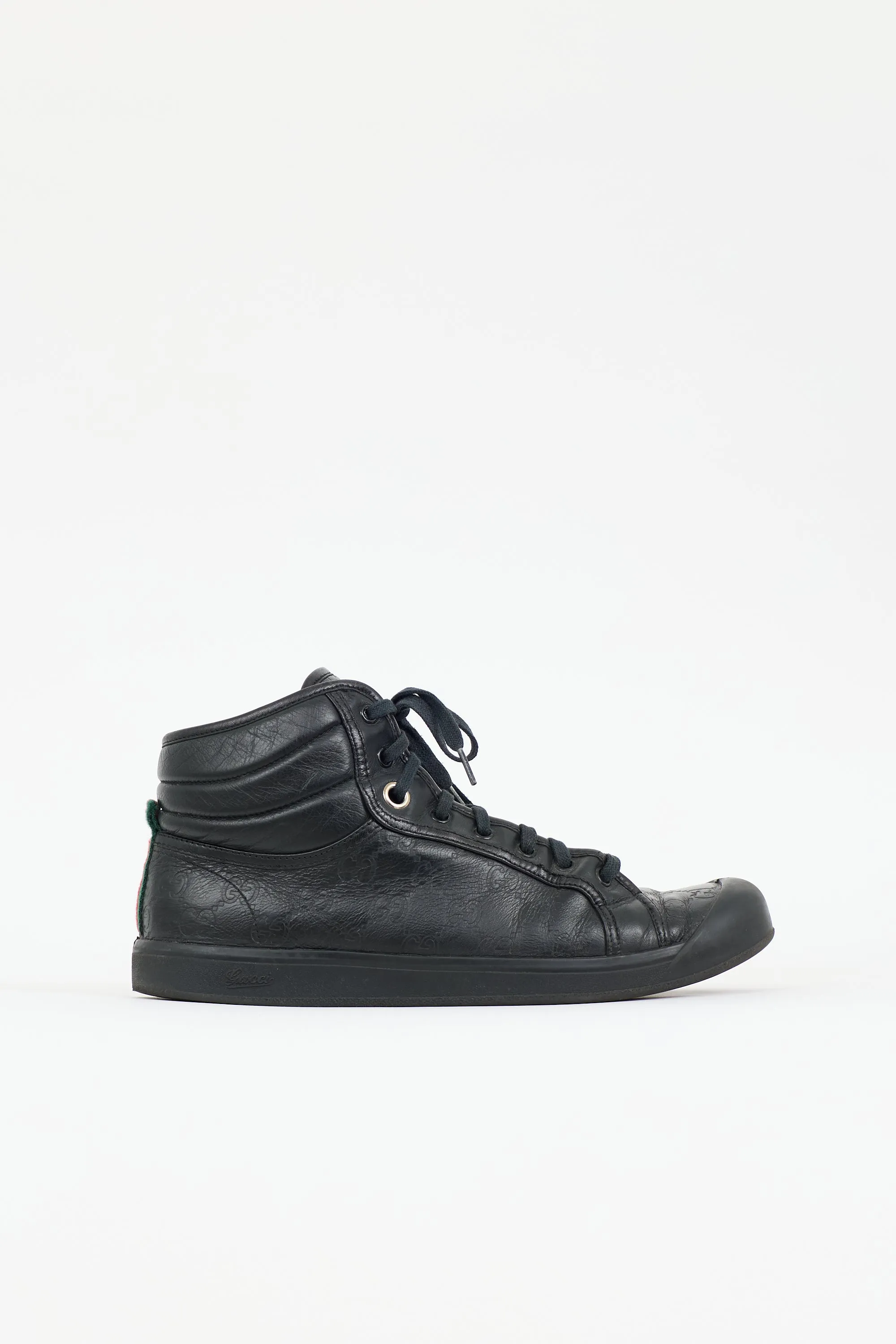 Leather Monogram Sneaker sold by VSP Consignment
