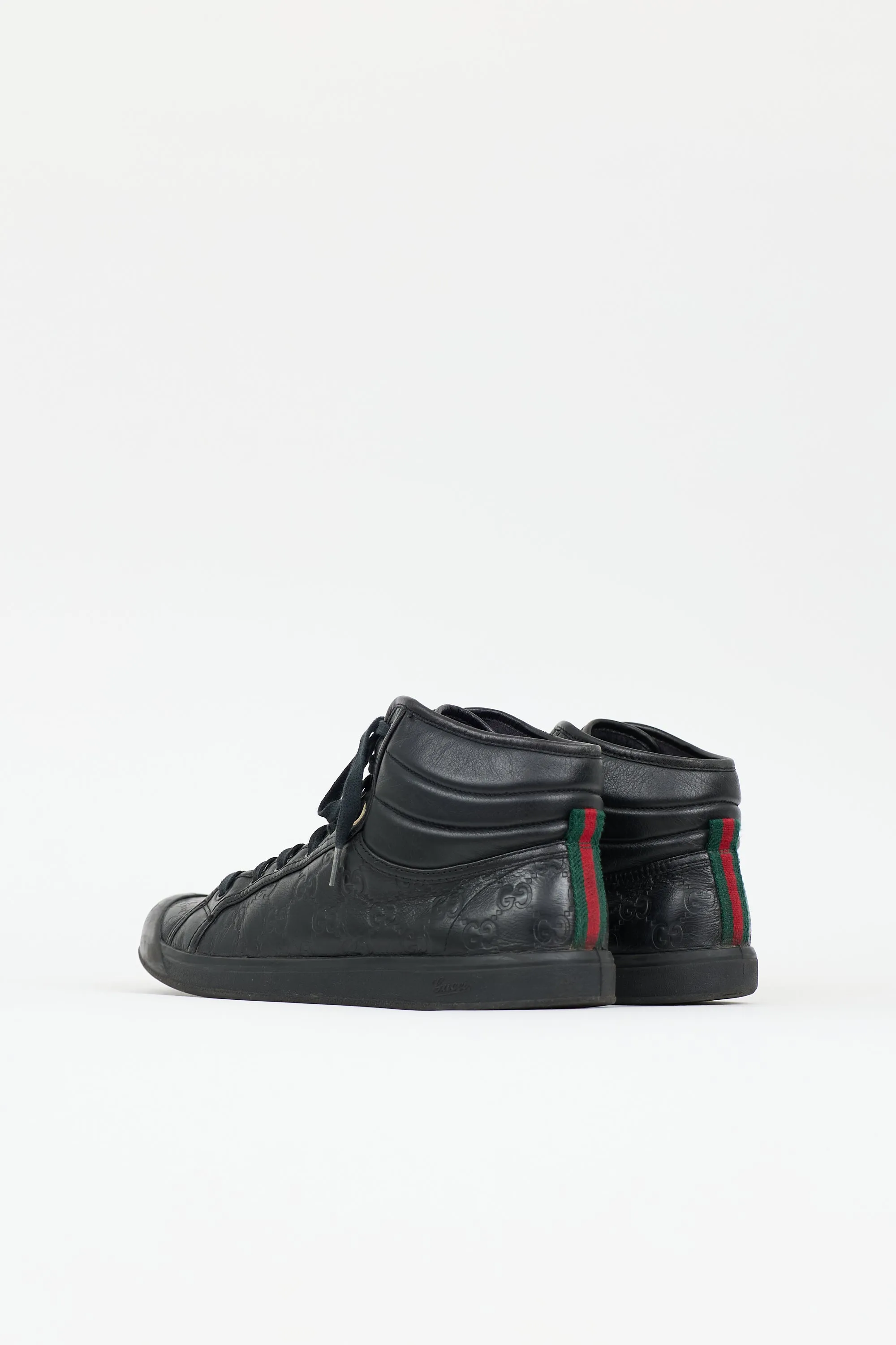 Leather Monogram Sneaker sold by VSP Consignment product image thumbnail 4