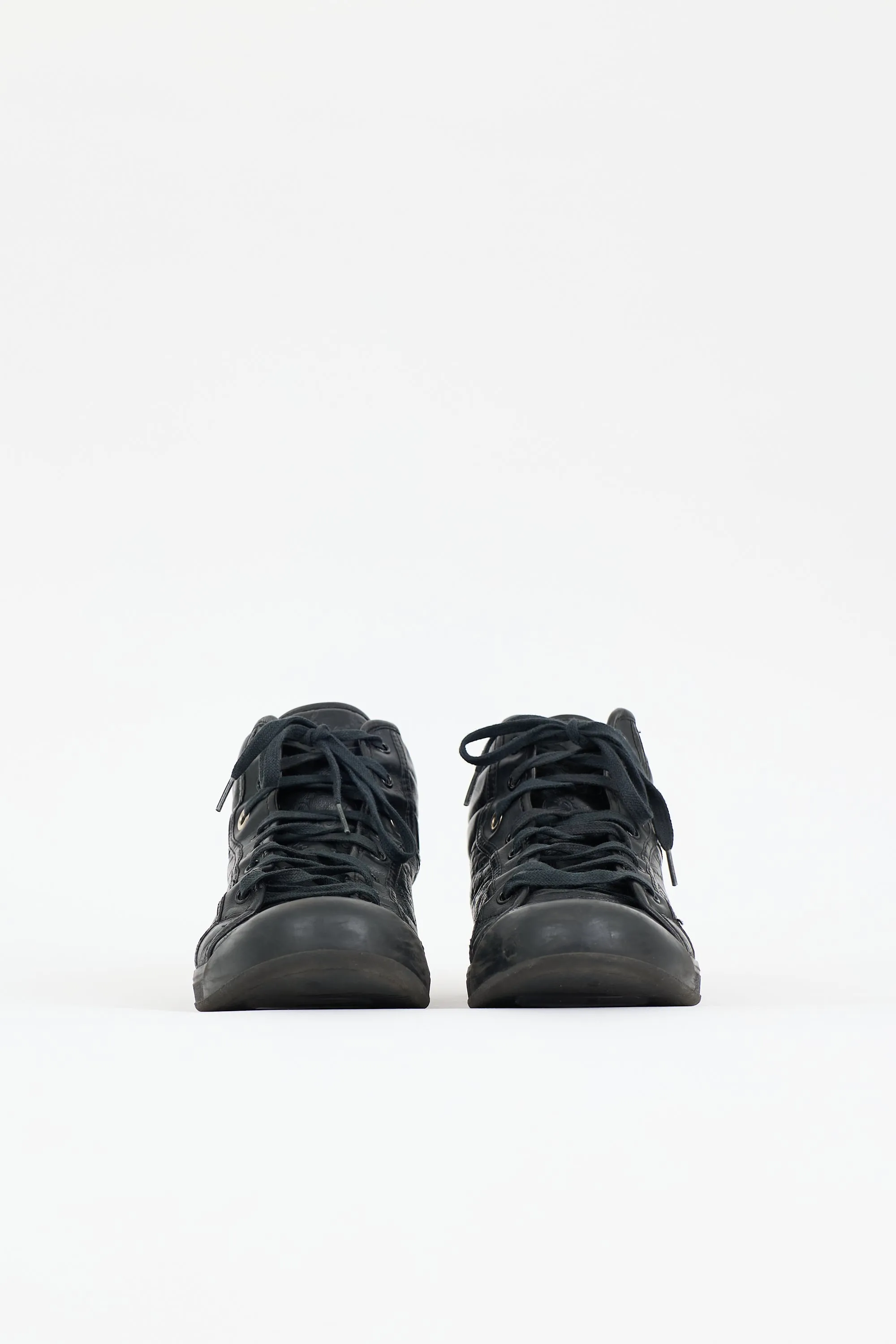 Leather Monogram Sneaker sold by VSP Consignment product image thumbnail 3