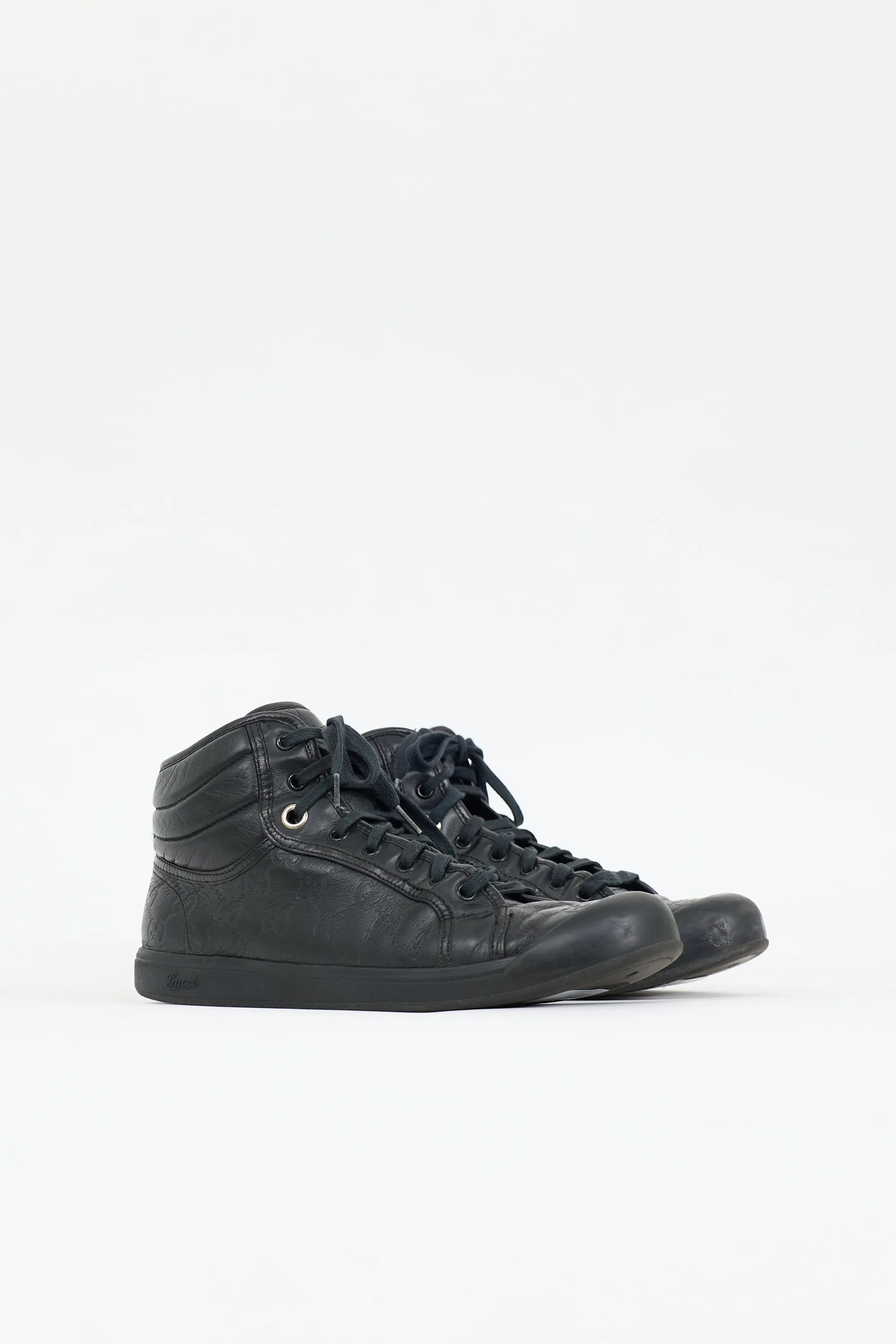 Leather Monogram Sneaker sold by VSP Consignment product image thumbnail 2