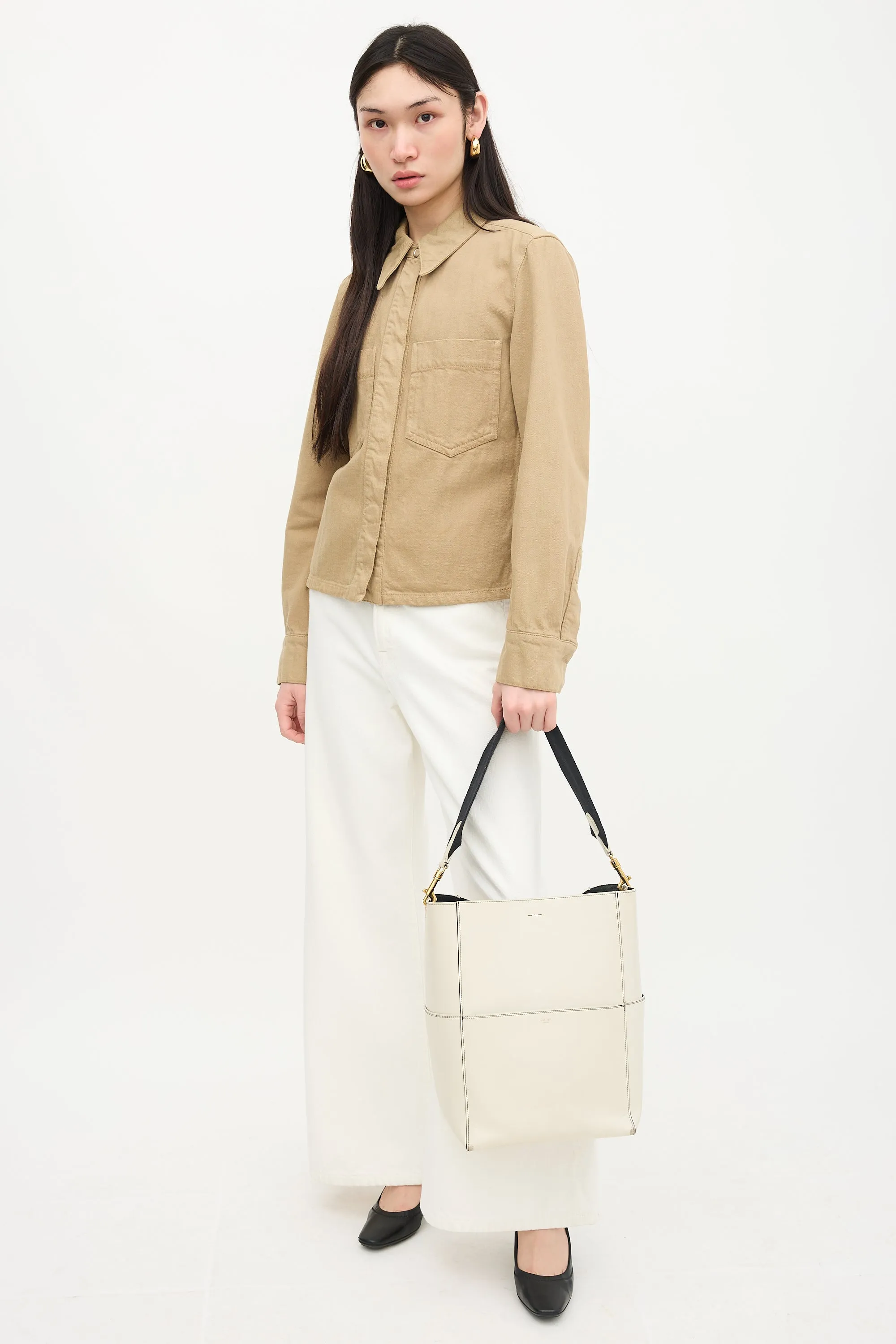 2016 Leather Sangle Seau Bucket Bag sold by VSP Consignment product image thumbnail 2
