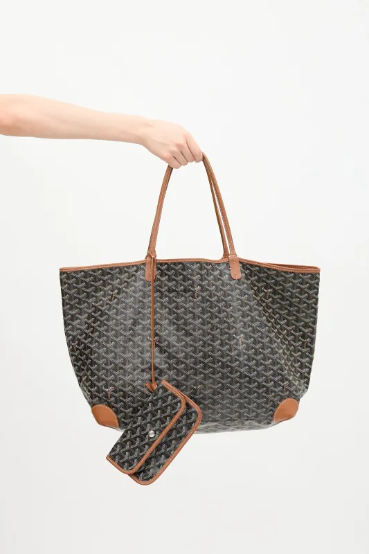 Goyardine St. Louis PM Tote Bag sold by VSP Consignment