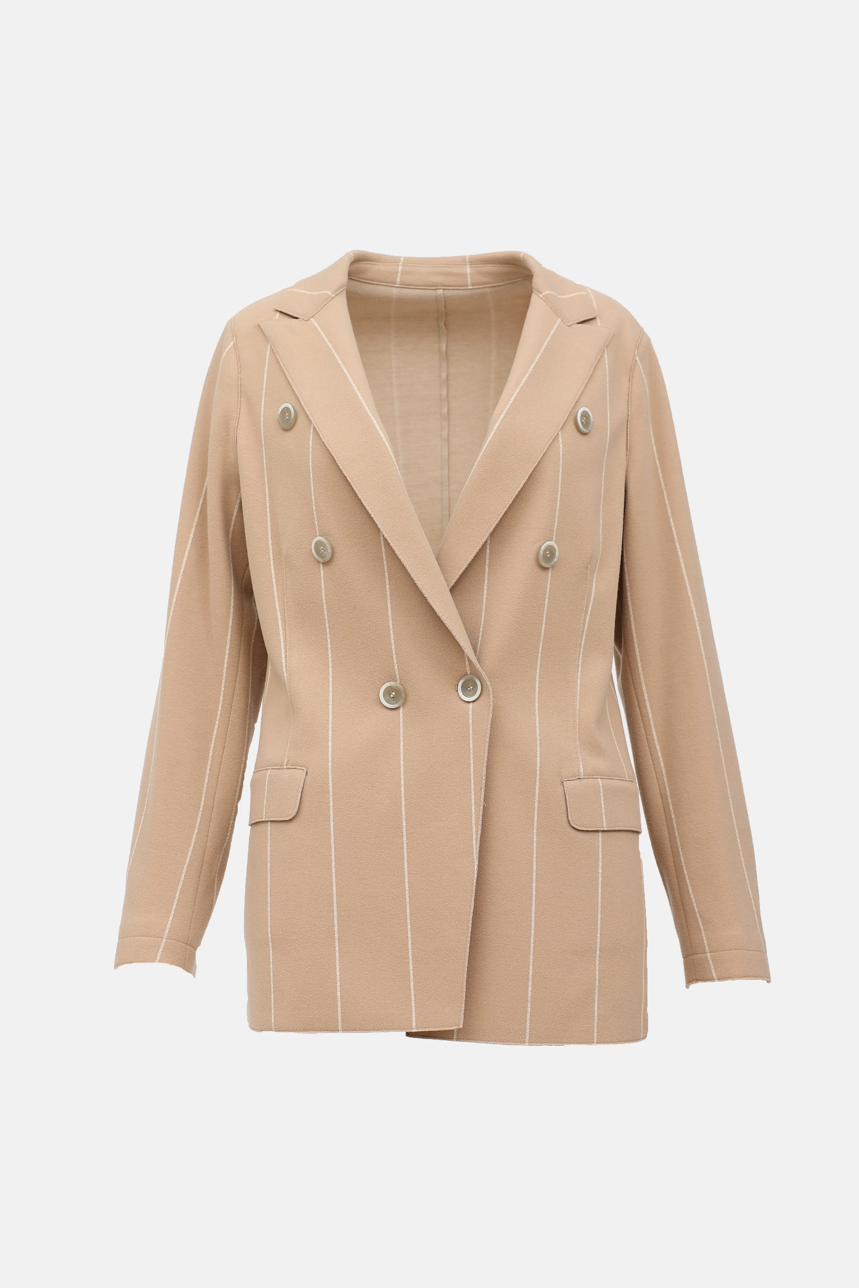 Wool Striped Blazer sold by VSP Consignment