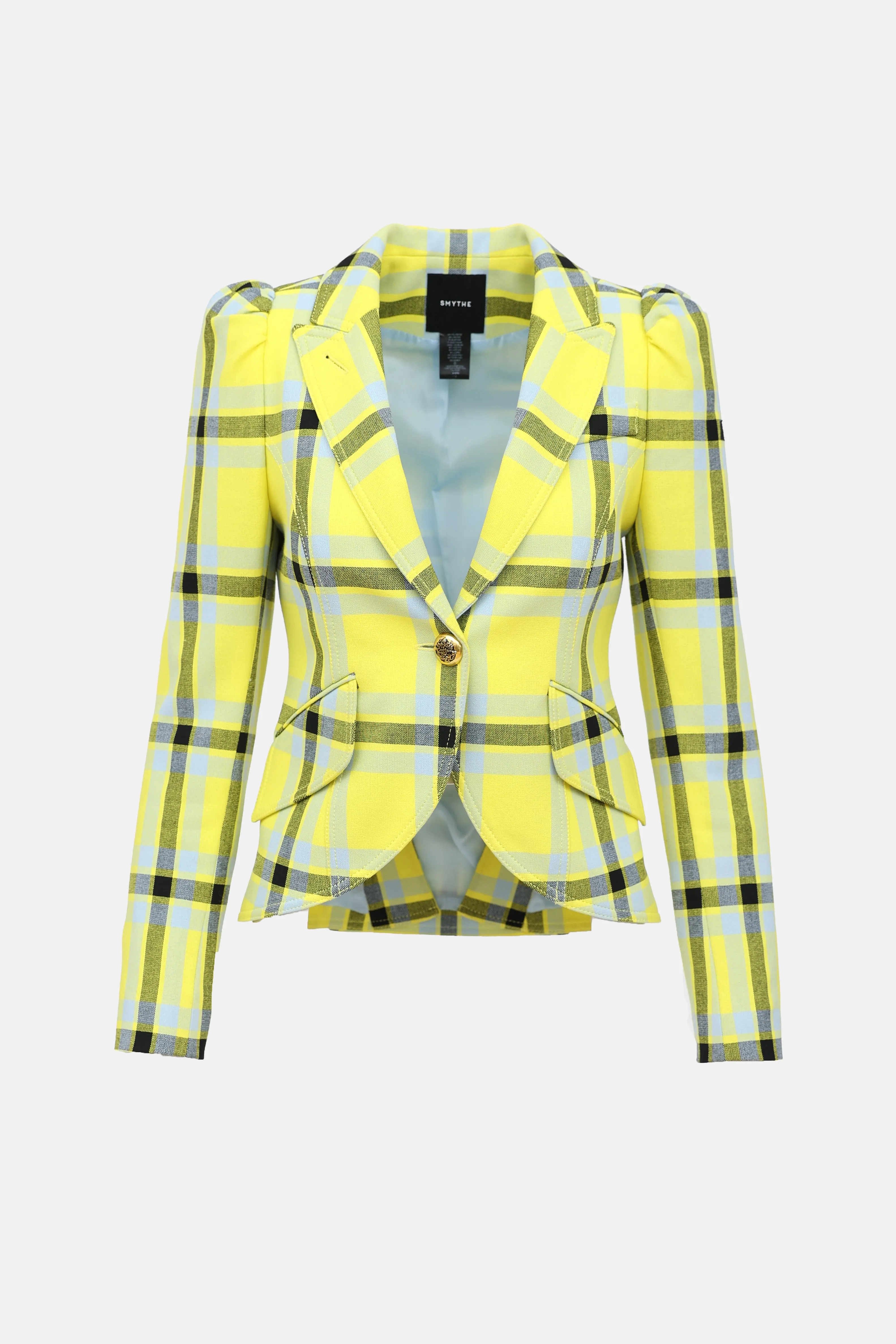 Plaid Single Button Blazer sold by VSP Consignment