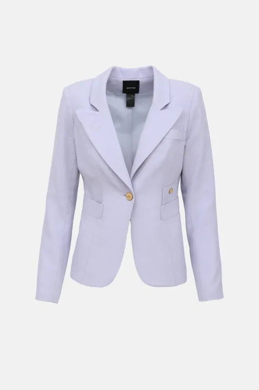 Wool Duchess Single Button Blazer sold by VSP Consignment
