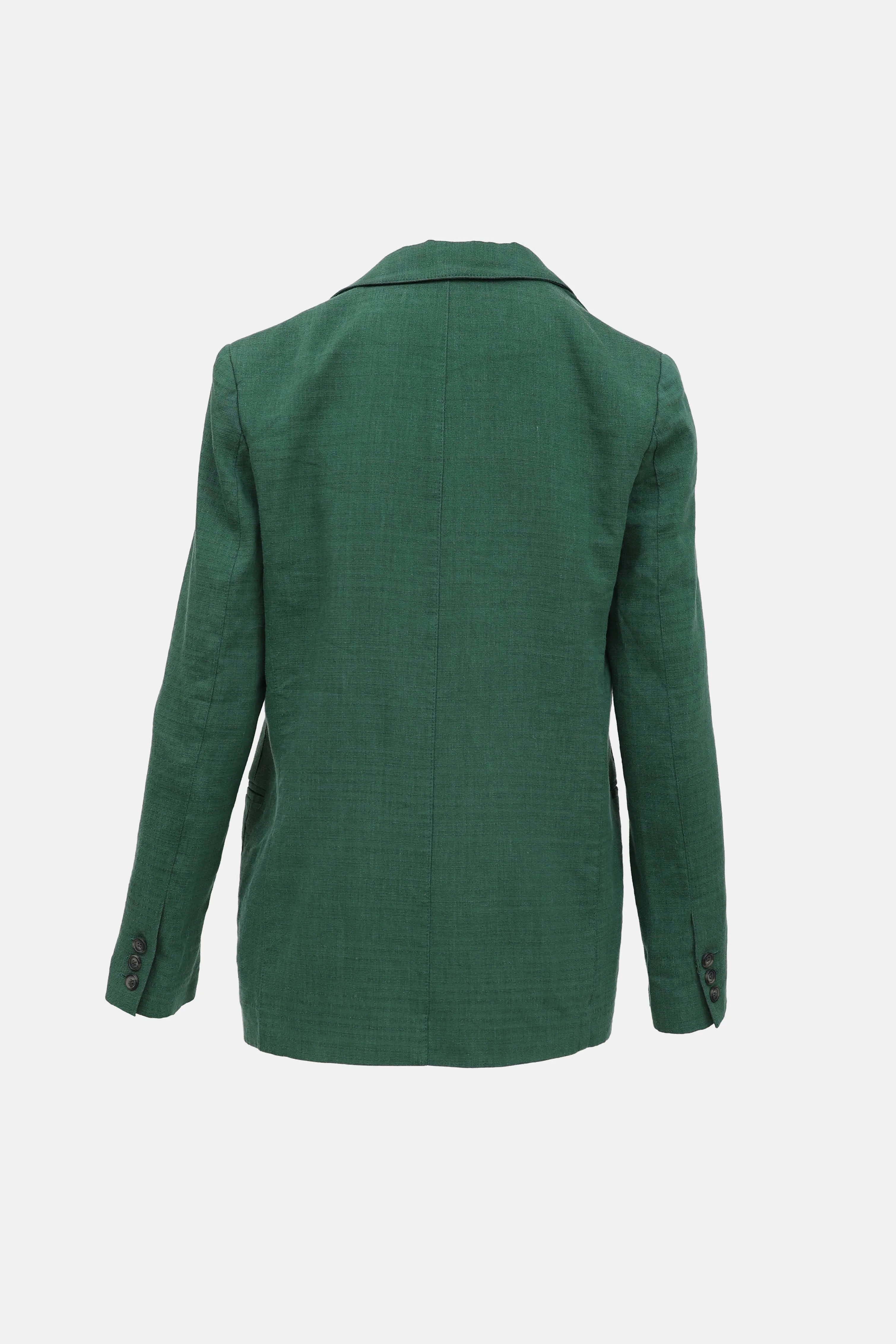 Linen Peak Lapel Blazer sold by VSP Consignment product image thumbnail 2