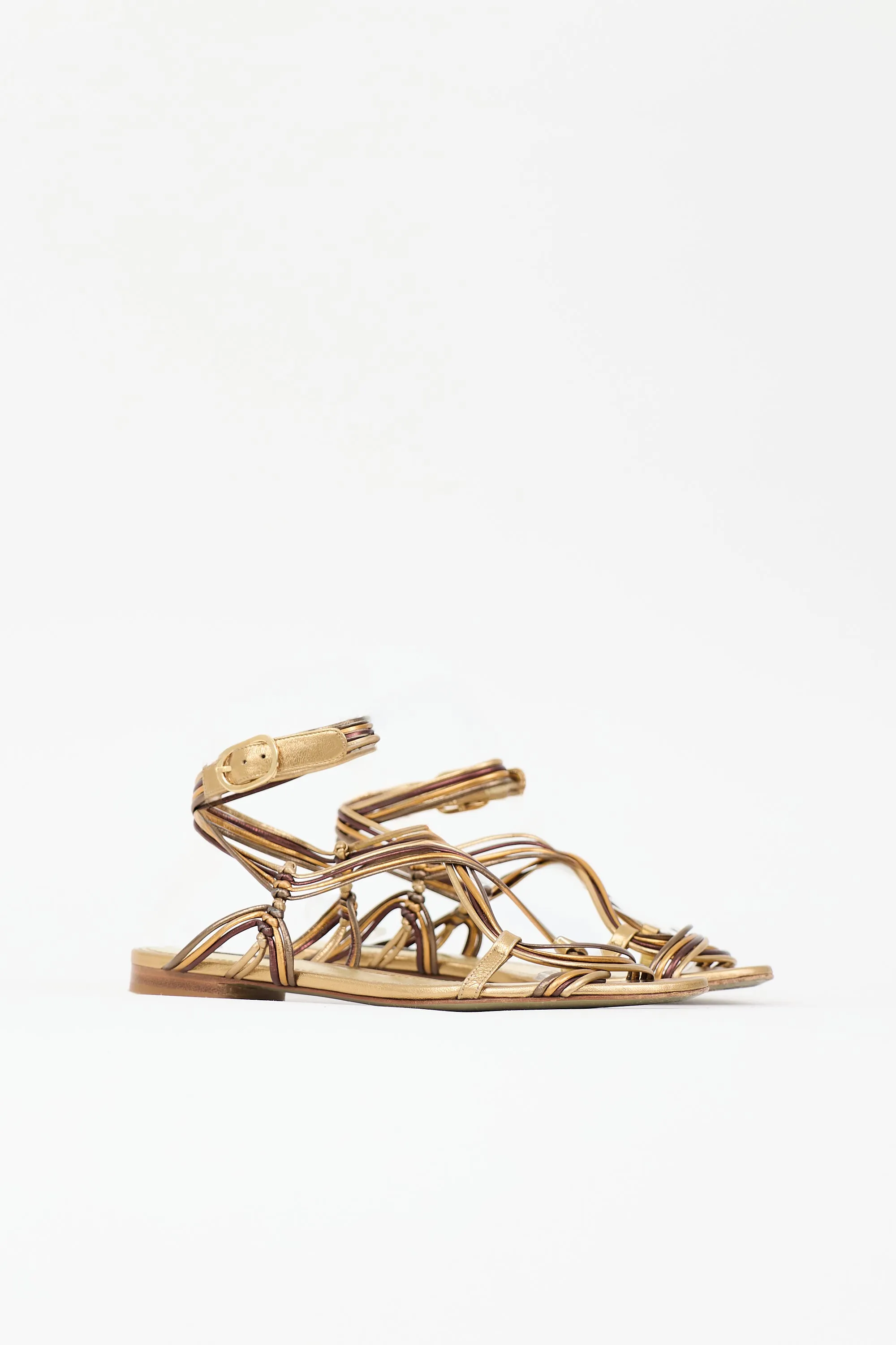 Leather Strappy Sandal sold by VSP Consignment product image thumbnail 3