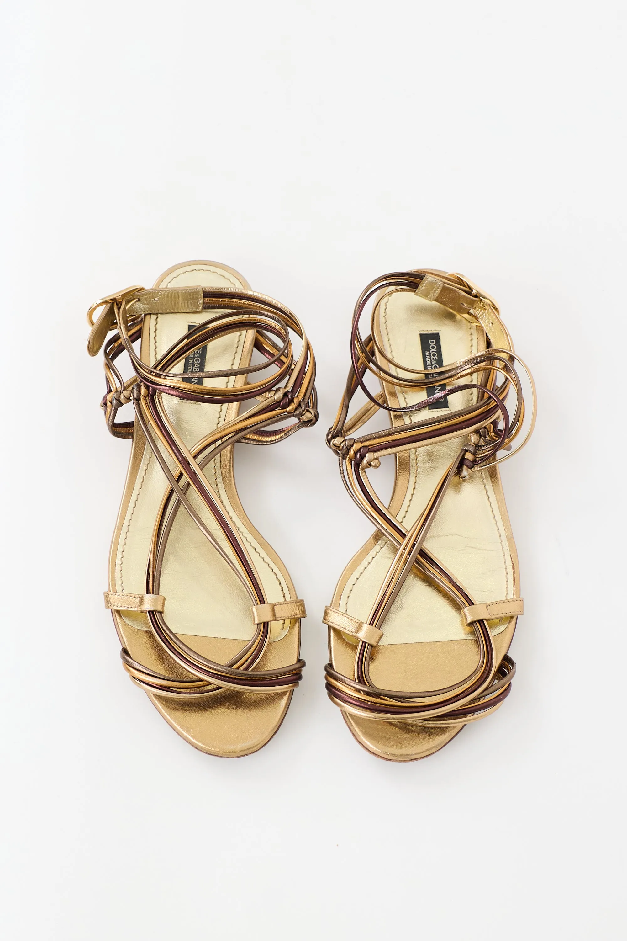 Leather Strappy Sandal sold by VSP Consignment product image thumbnail 2
