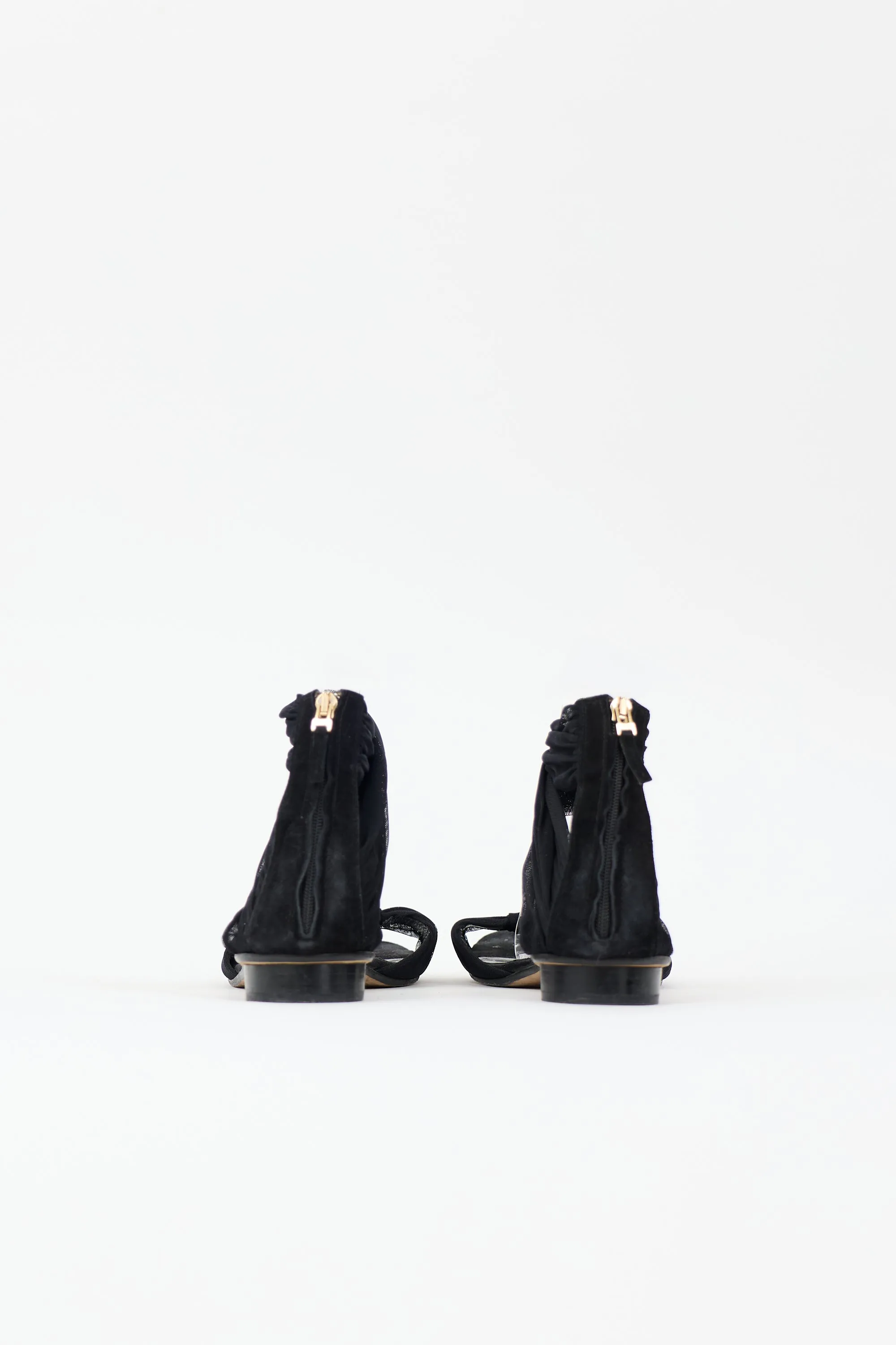 Mesh Ankle Wrap Sandal sold by VSP Consignment product image thumbnail 4