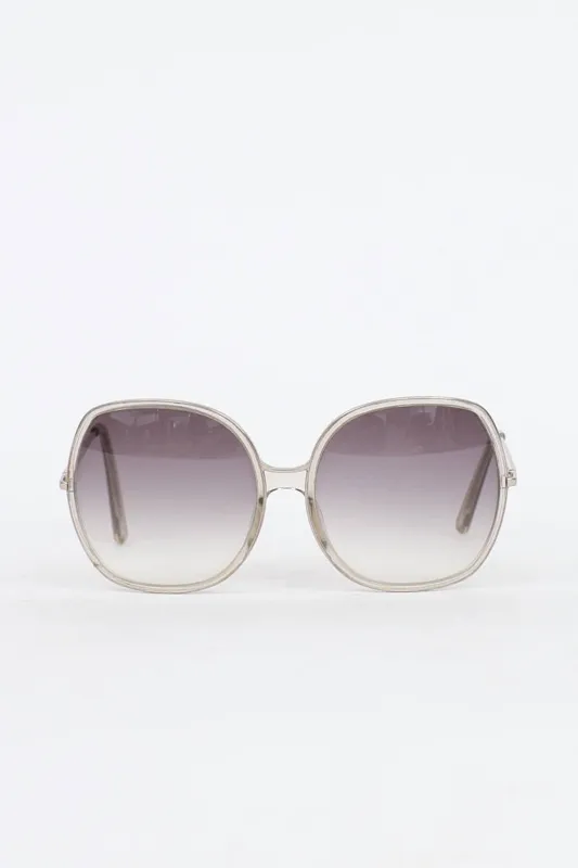 Oversized CE725S Circular Sunglasses made by Chloe
