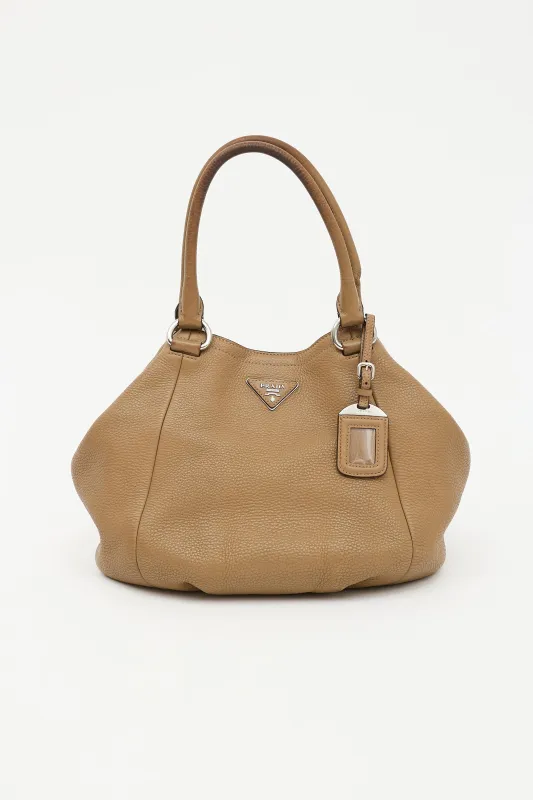 Leather Daino Crossbody Bag sold by VSP Consignment