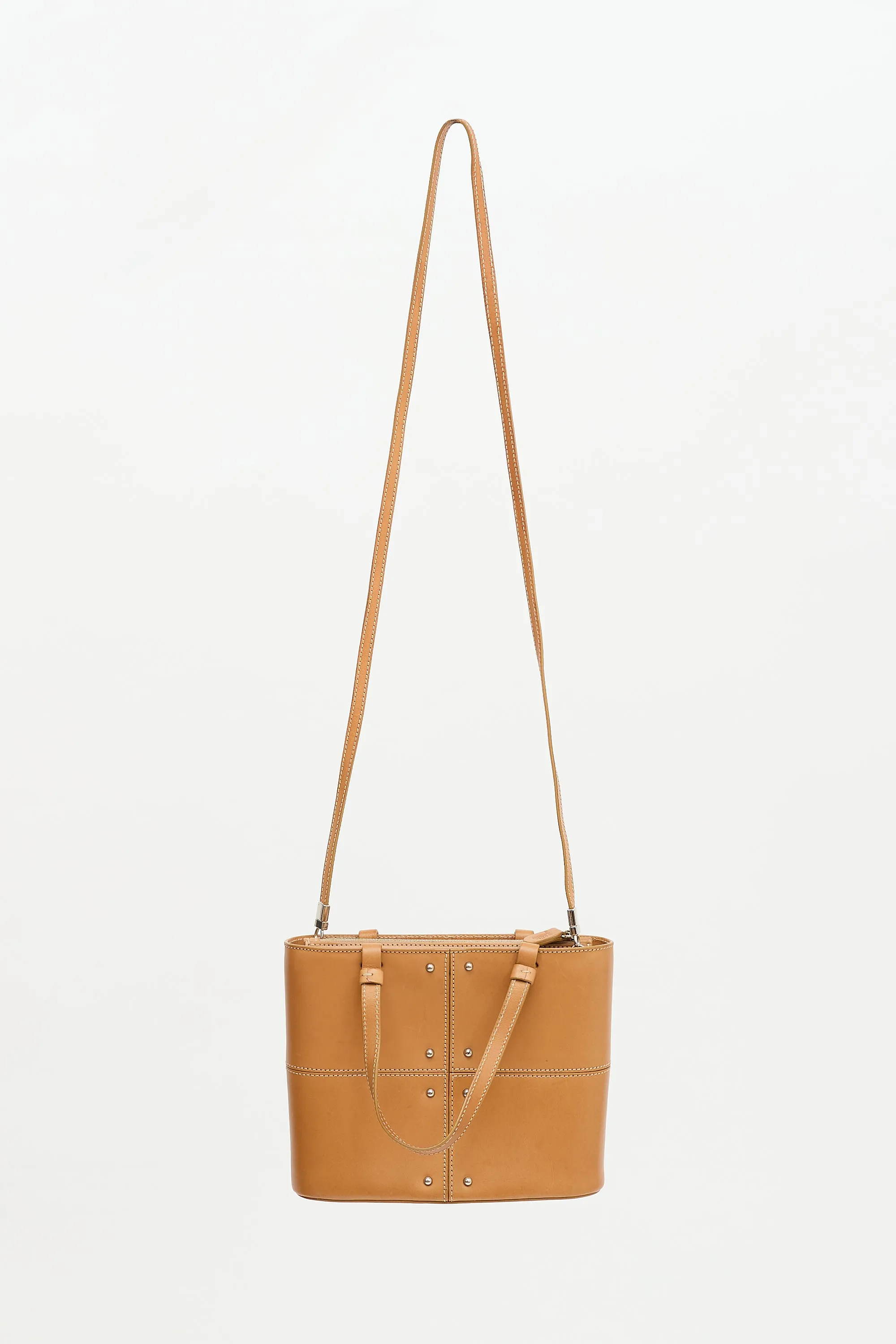 Leather Studded Small Bag sold by VSP Consignment