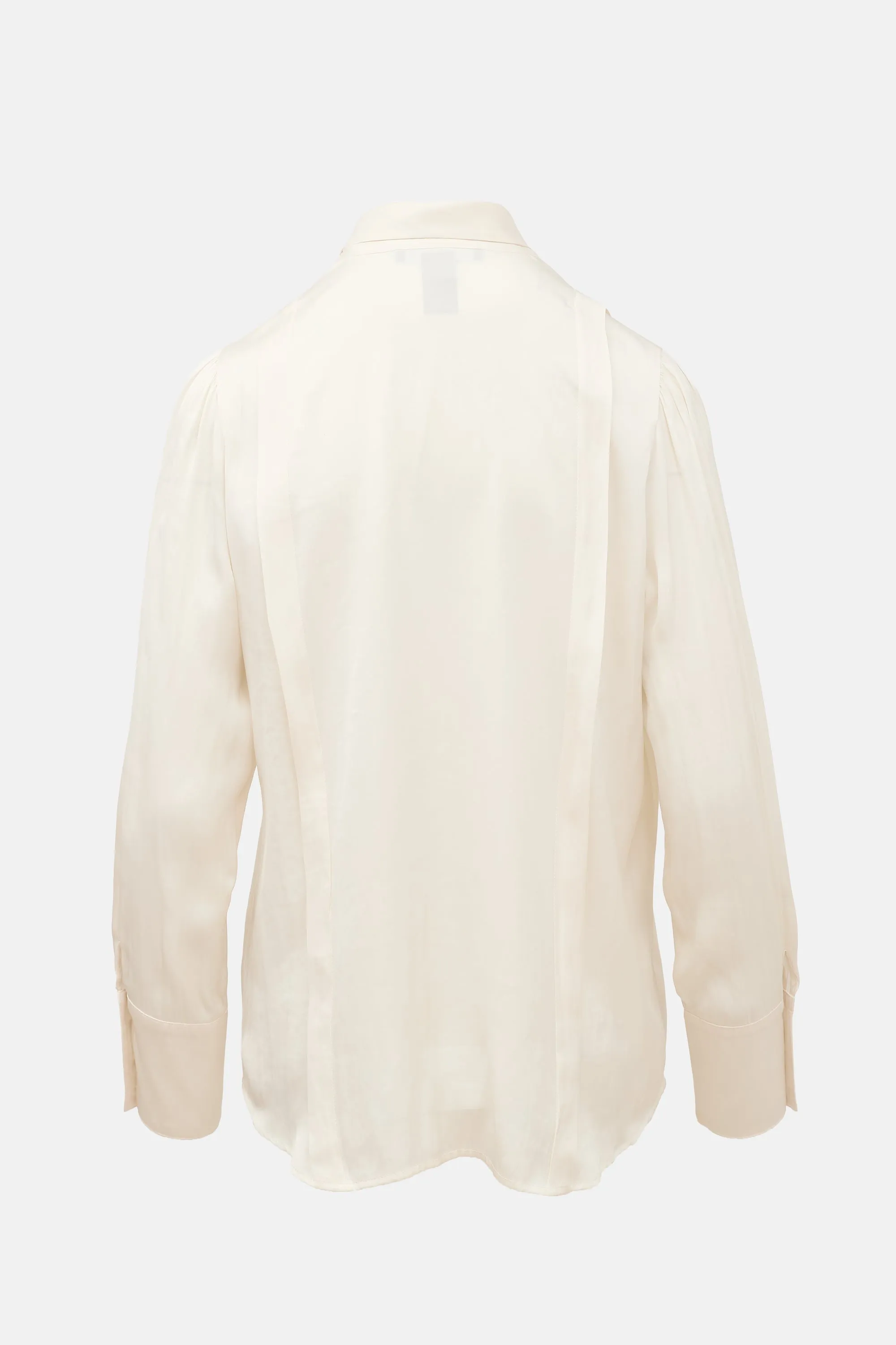 Satin Neck Tie Blouse sold by VSP Consignment product image thumbnail 2