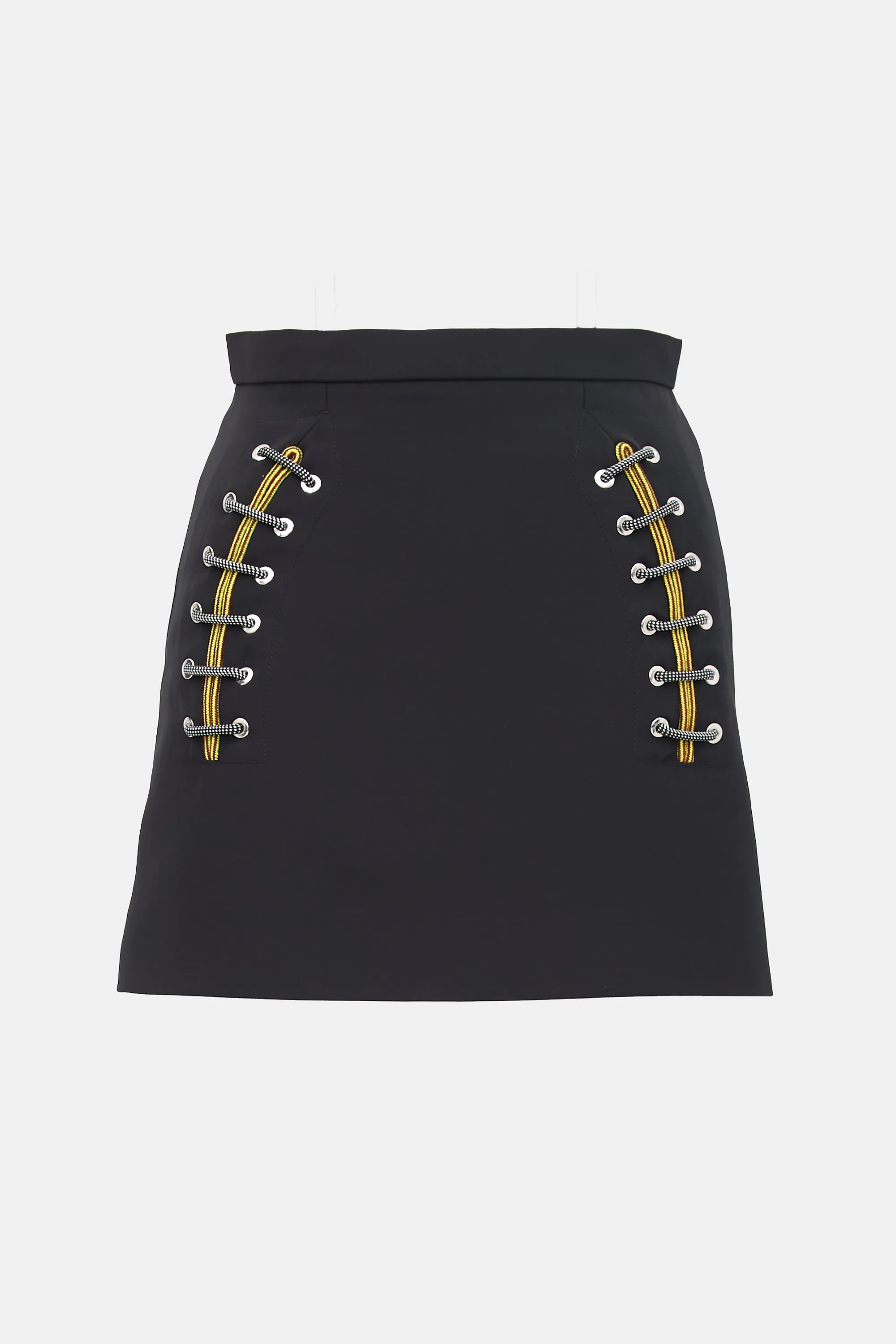 2014 Lace Up Mini Skirt sold by VSP Consignment