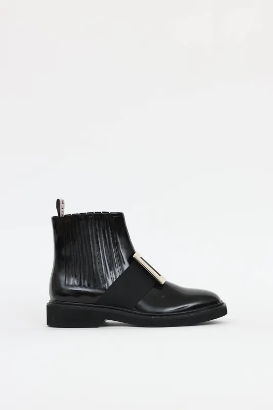 Patent Viv' Rangers Boot made by Roger Vivier