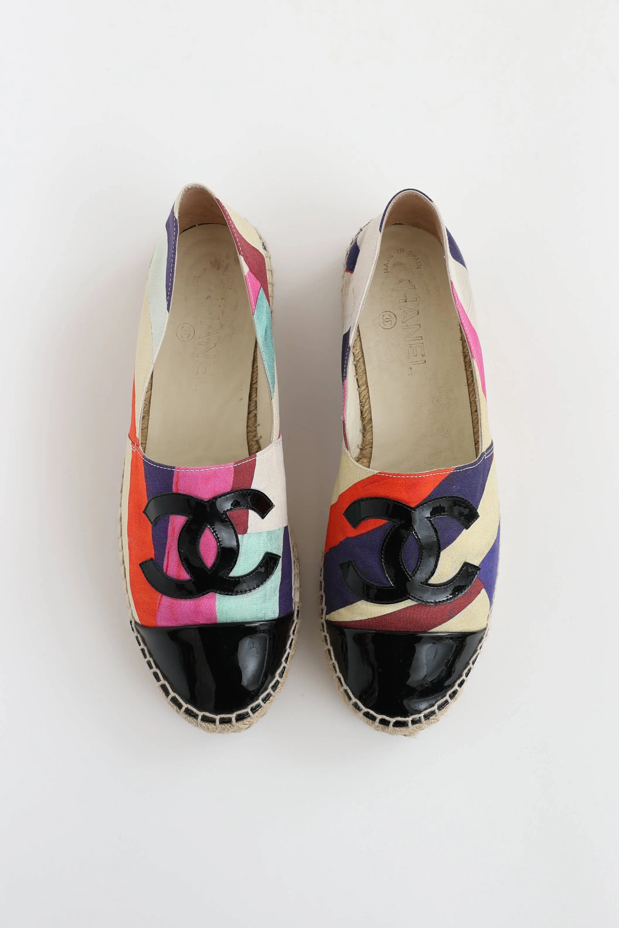 Canvas CC Espadrille Flat sold by VSP Consignment product image thumbnail 2