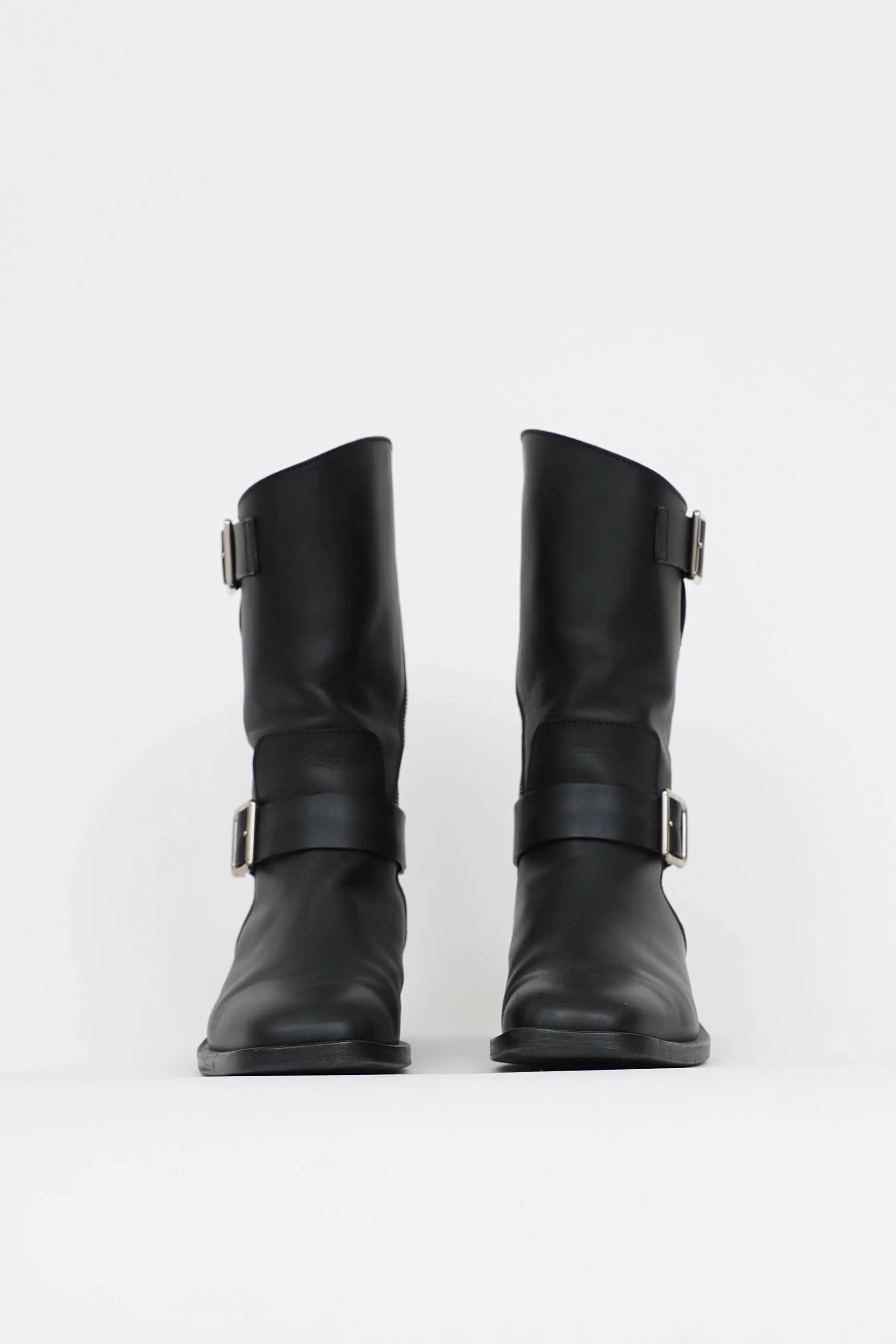 Leather Biker Boot sold by VSP Consignment product image thumbnail 3
