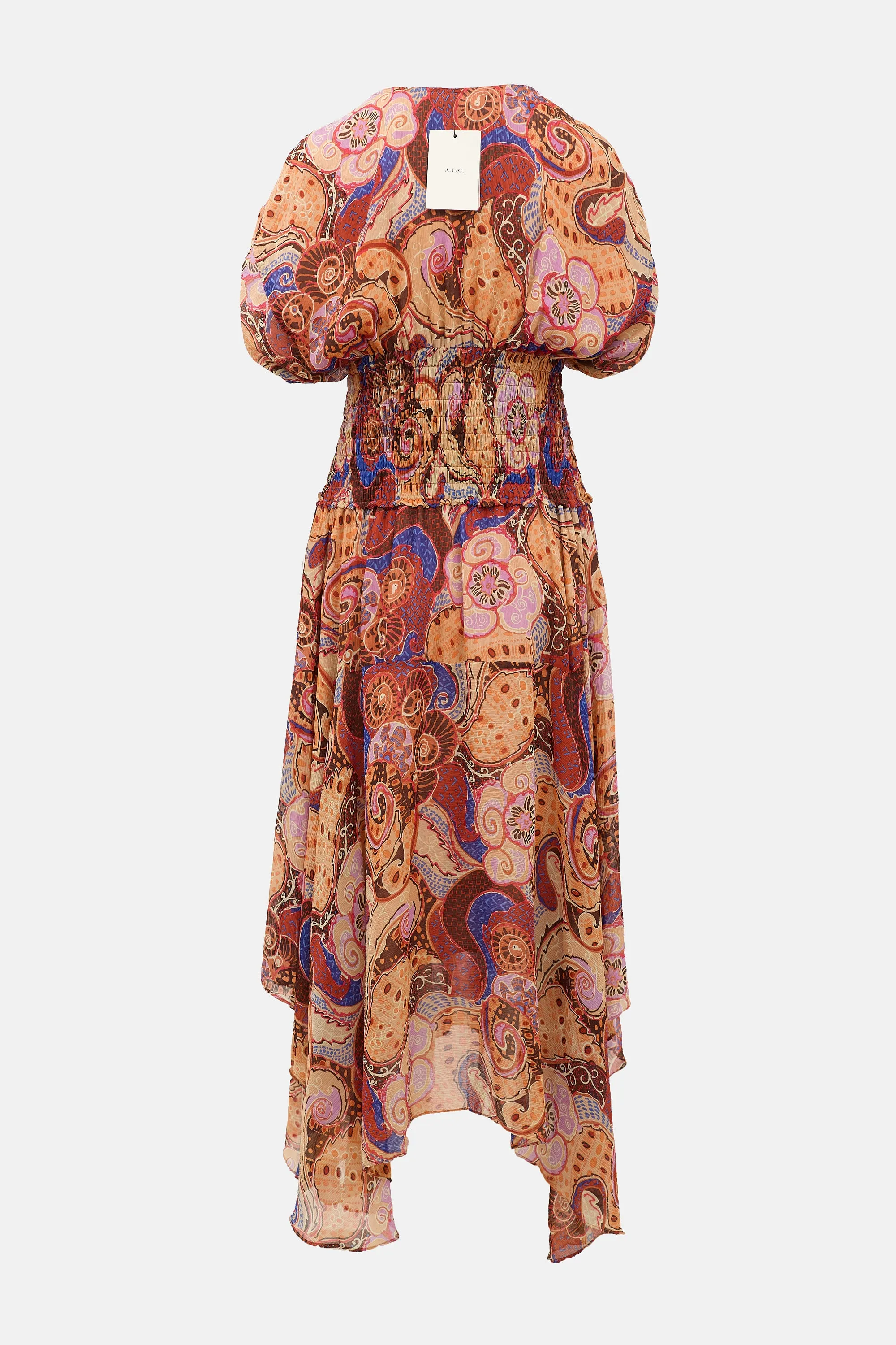 Silk Paisley Lucia Dress sold by VSP Consignment product image thumbnail 2