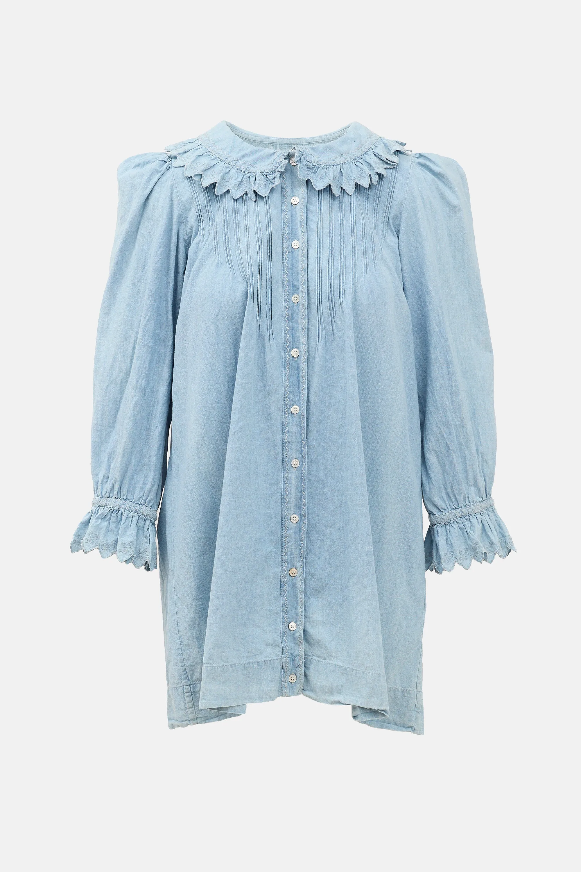 Wing Ruffle Dress sold by VSP Consignment