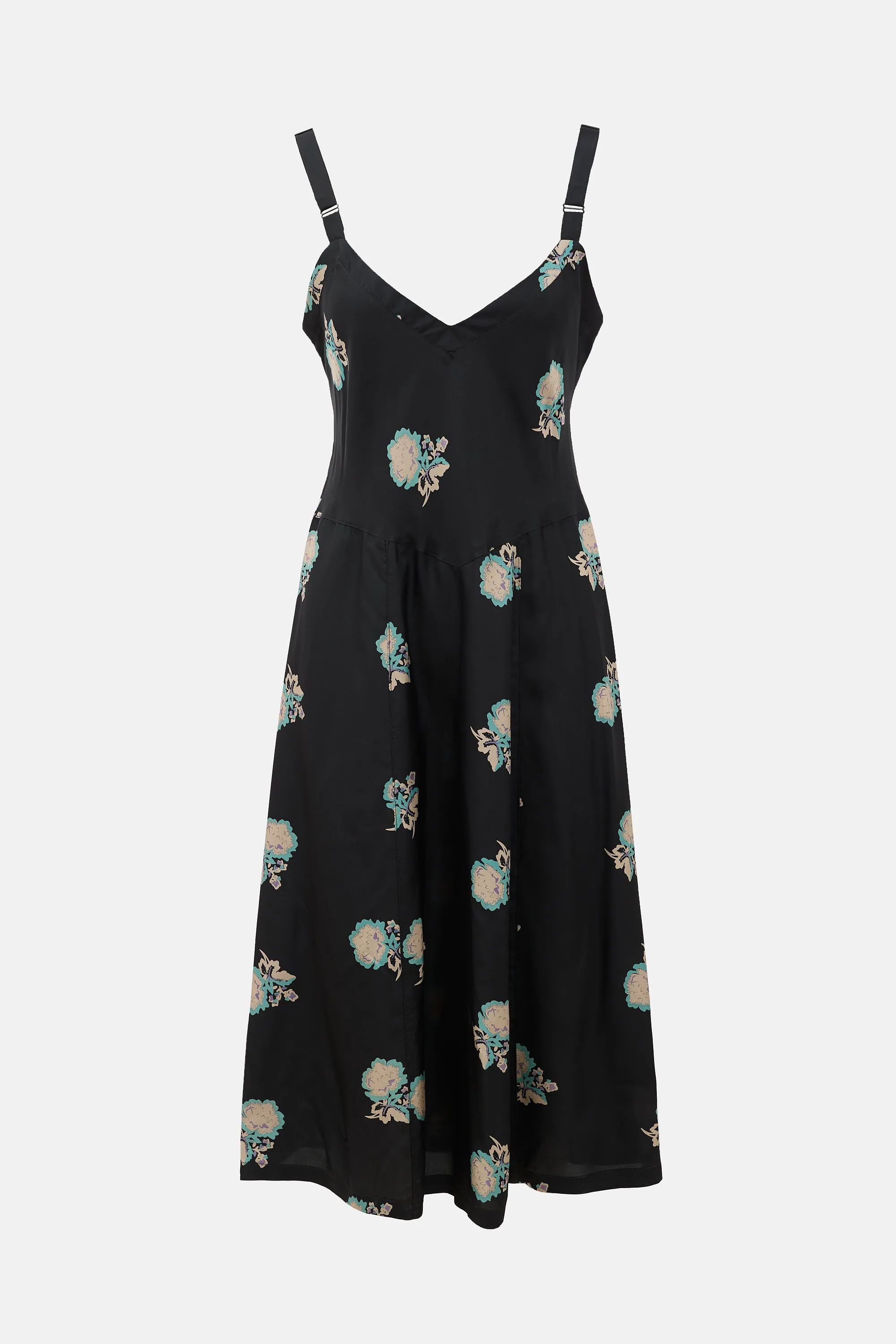 Silk Floral Slip Dress sold by VSP Consignment