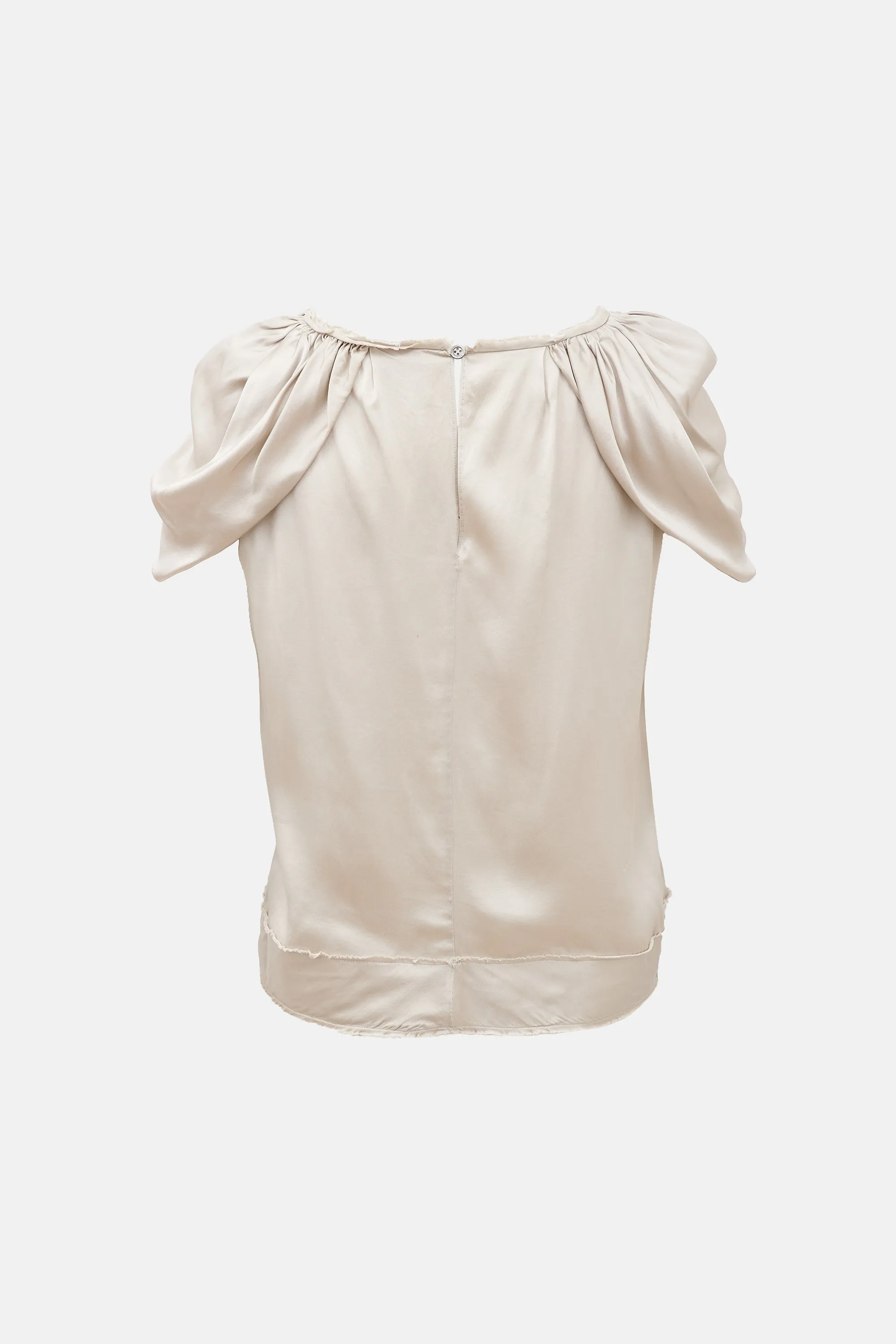 Silk Trim Blouse sold by VSP Consignment product image thumbnail 2