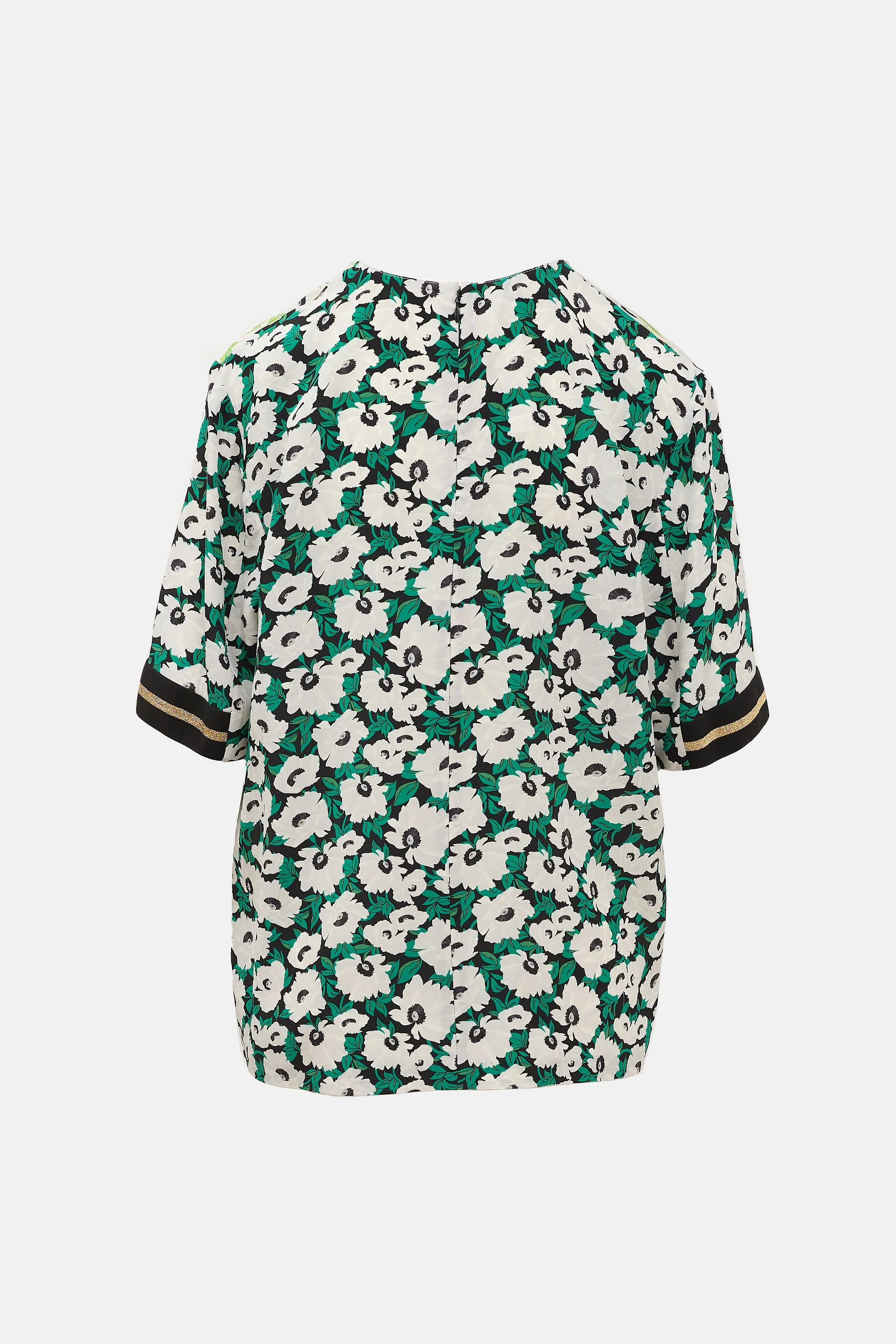 Silk Floral Blouse sold by VSP Consignment product image thumbnail 2