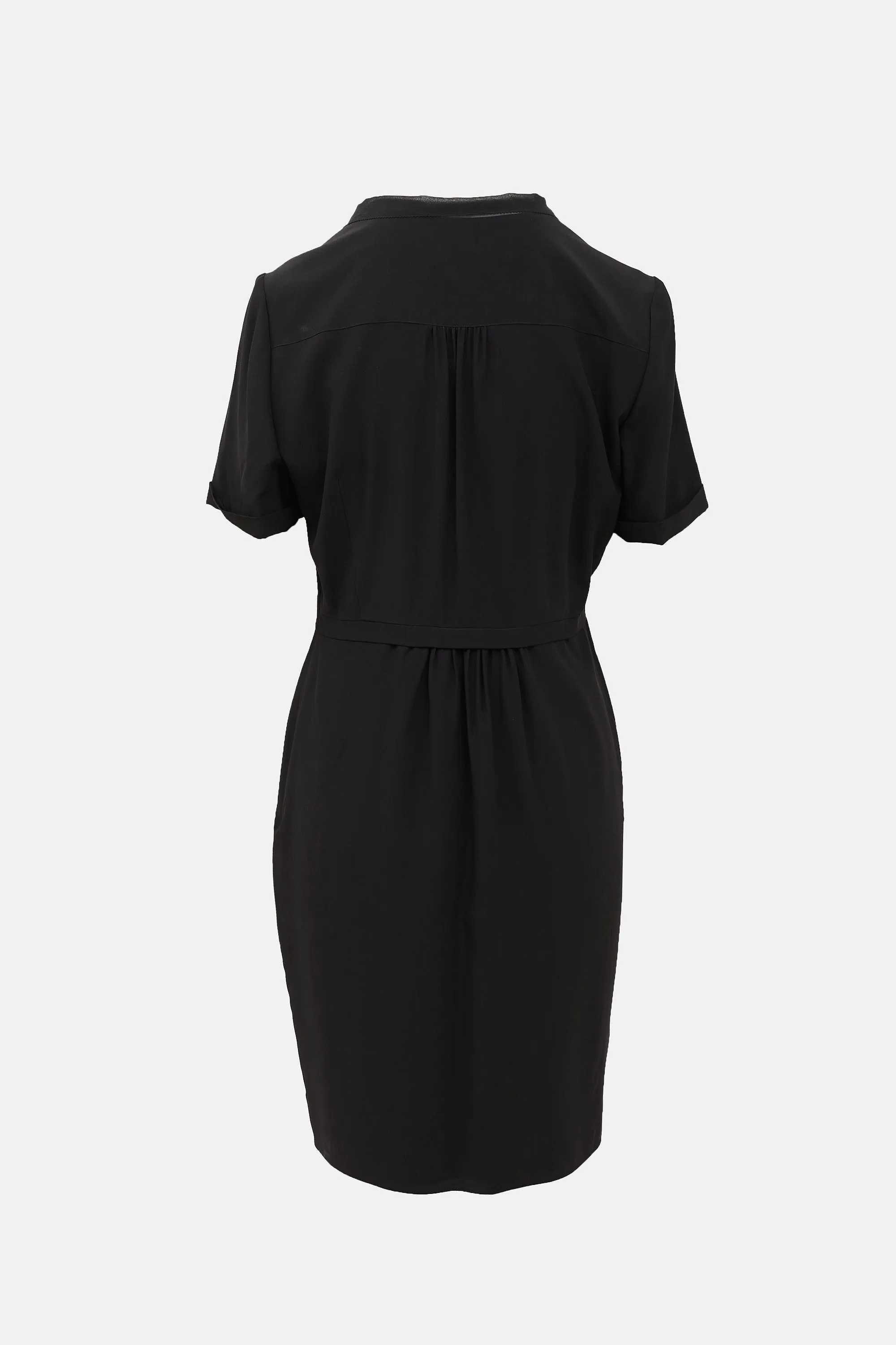 Silk V-Neck Dress sold by VSP Consignment product image thumbnail 2