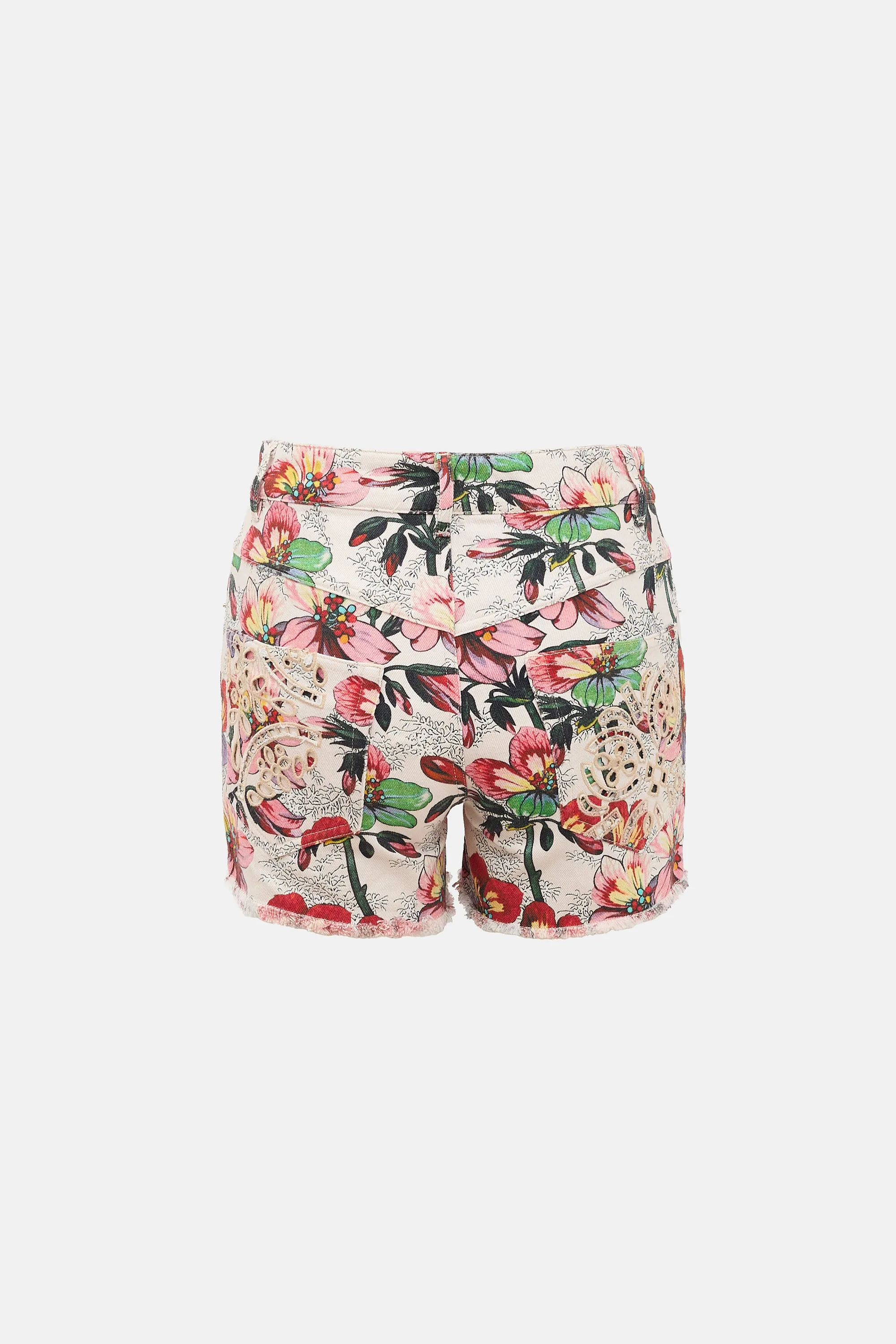 Printed Denim Shorts sold by VSP Consignment product image thumbnail 2
