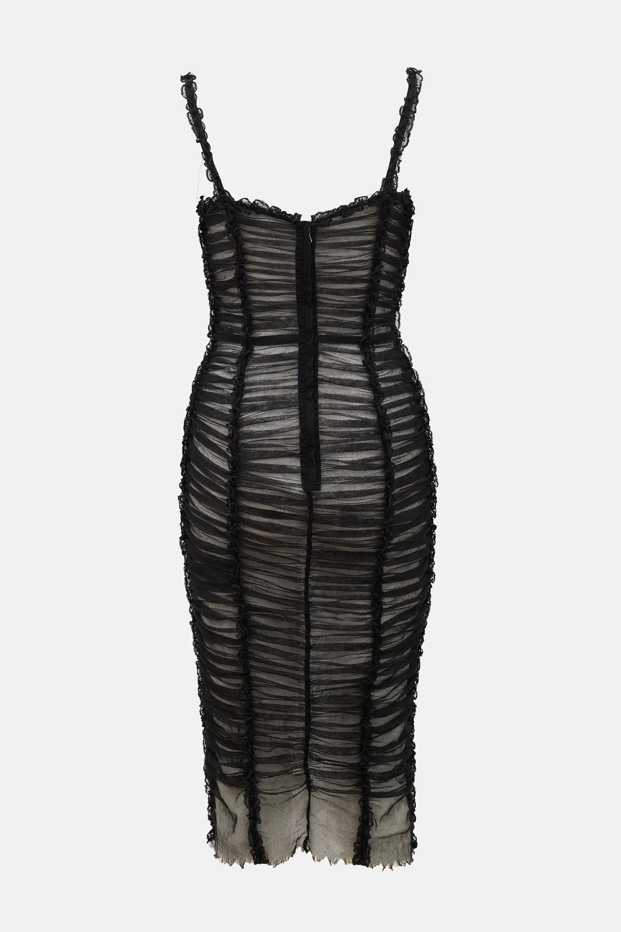 2000s Tulle Ruched Dress sold by VSP Consignment product image thumbnail 2