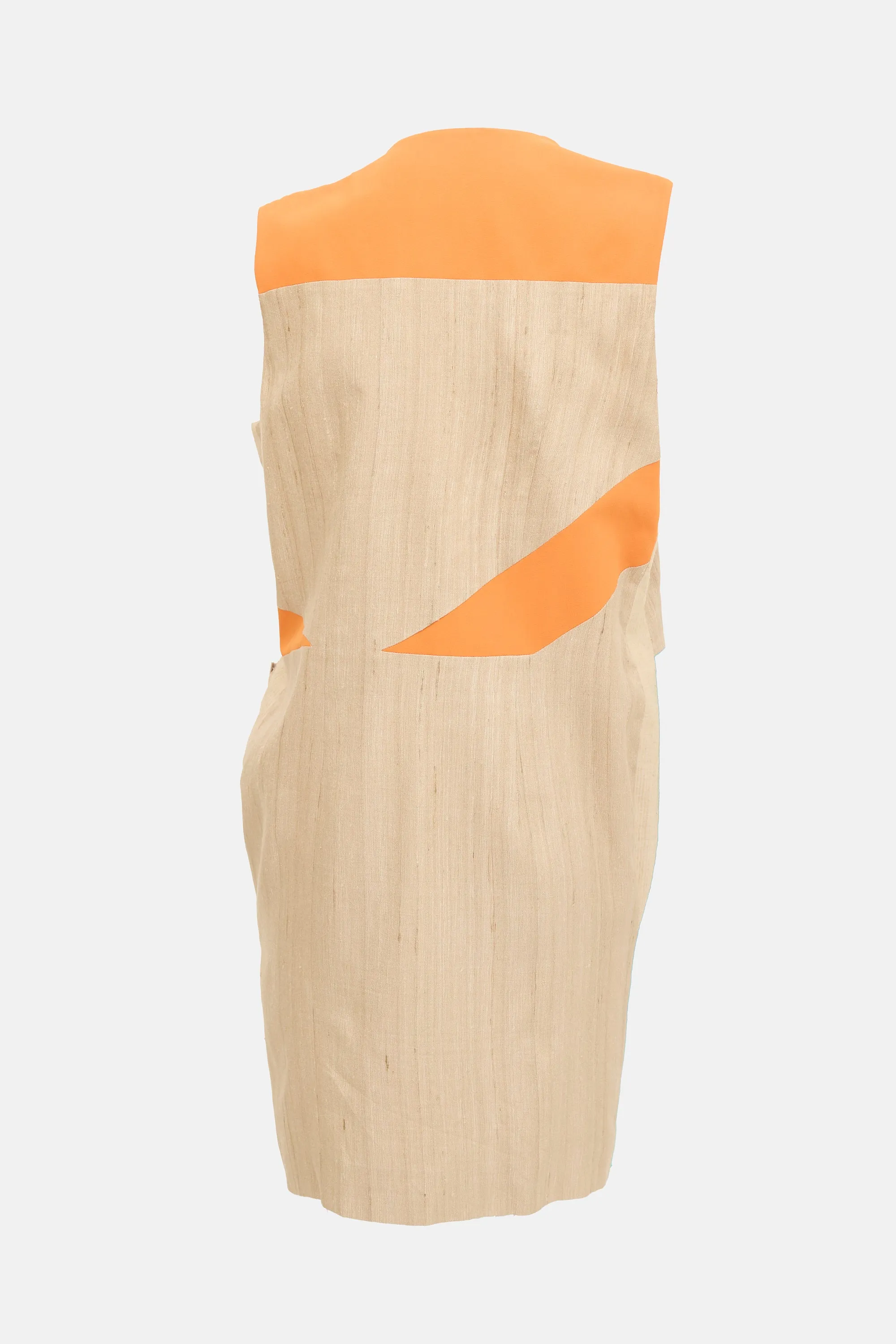 SS 2010 Silk Asymmetric Zip Dress sold by VSP Consignment product image thumbnail 2