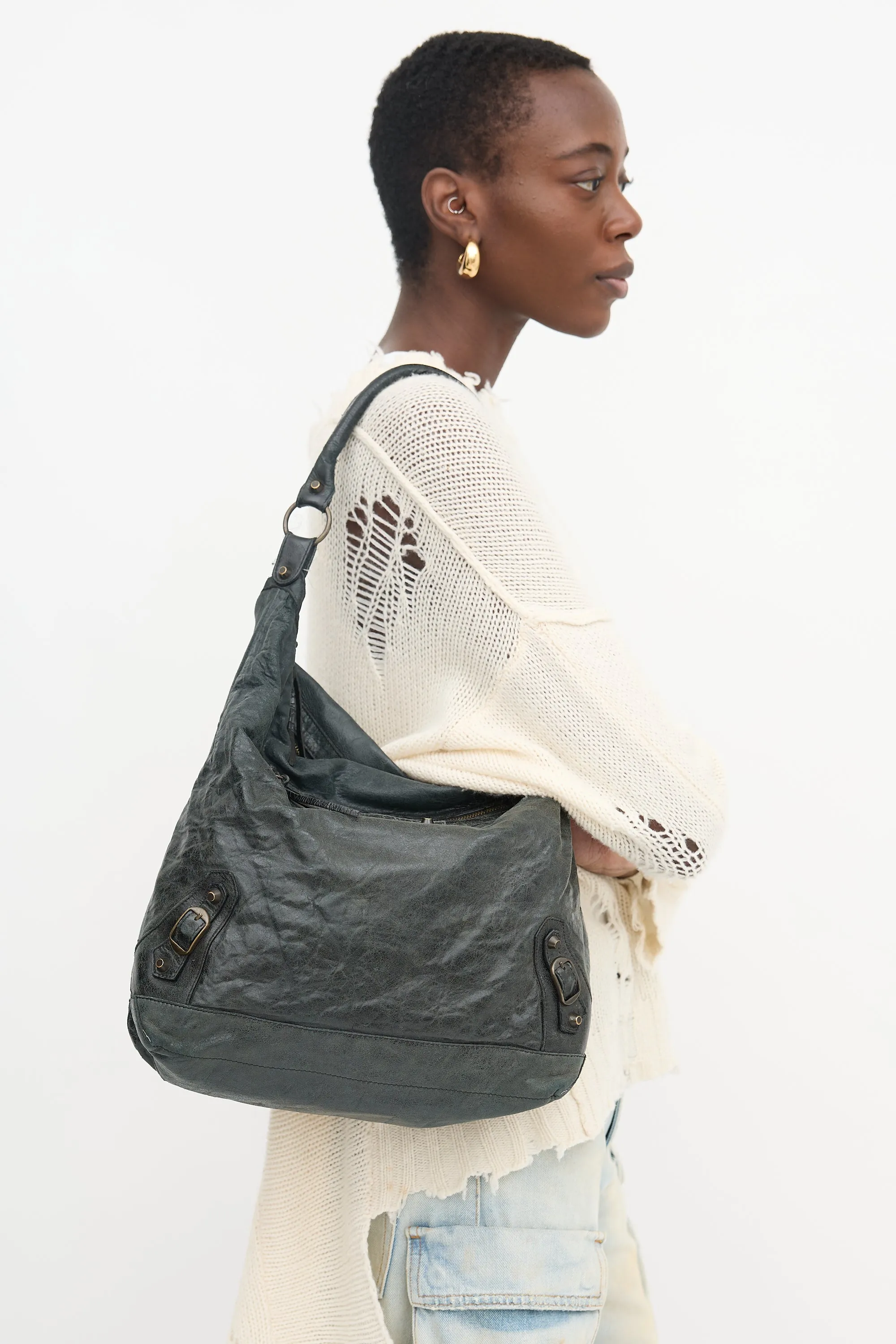 2010s Leather Motocross Day Bag sold by VSP Consignment product image thumbnail 5