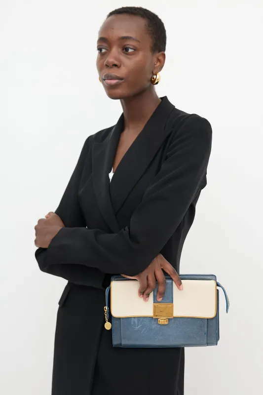 Leather Cherche Travel Clutch sold by VSP Consignment