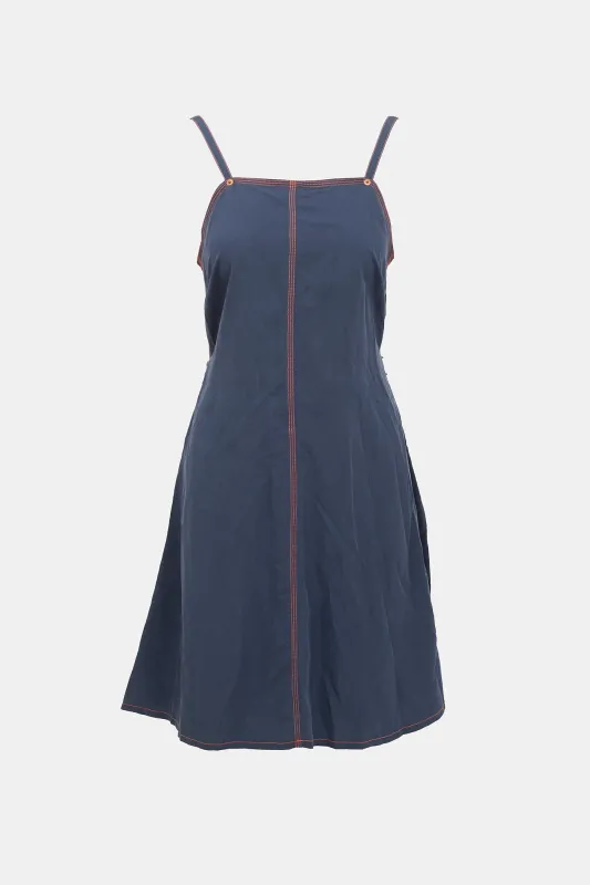 1990s Mini Utility Dress made by VSP Consignment