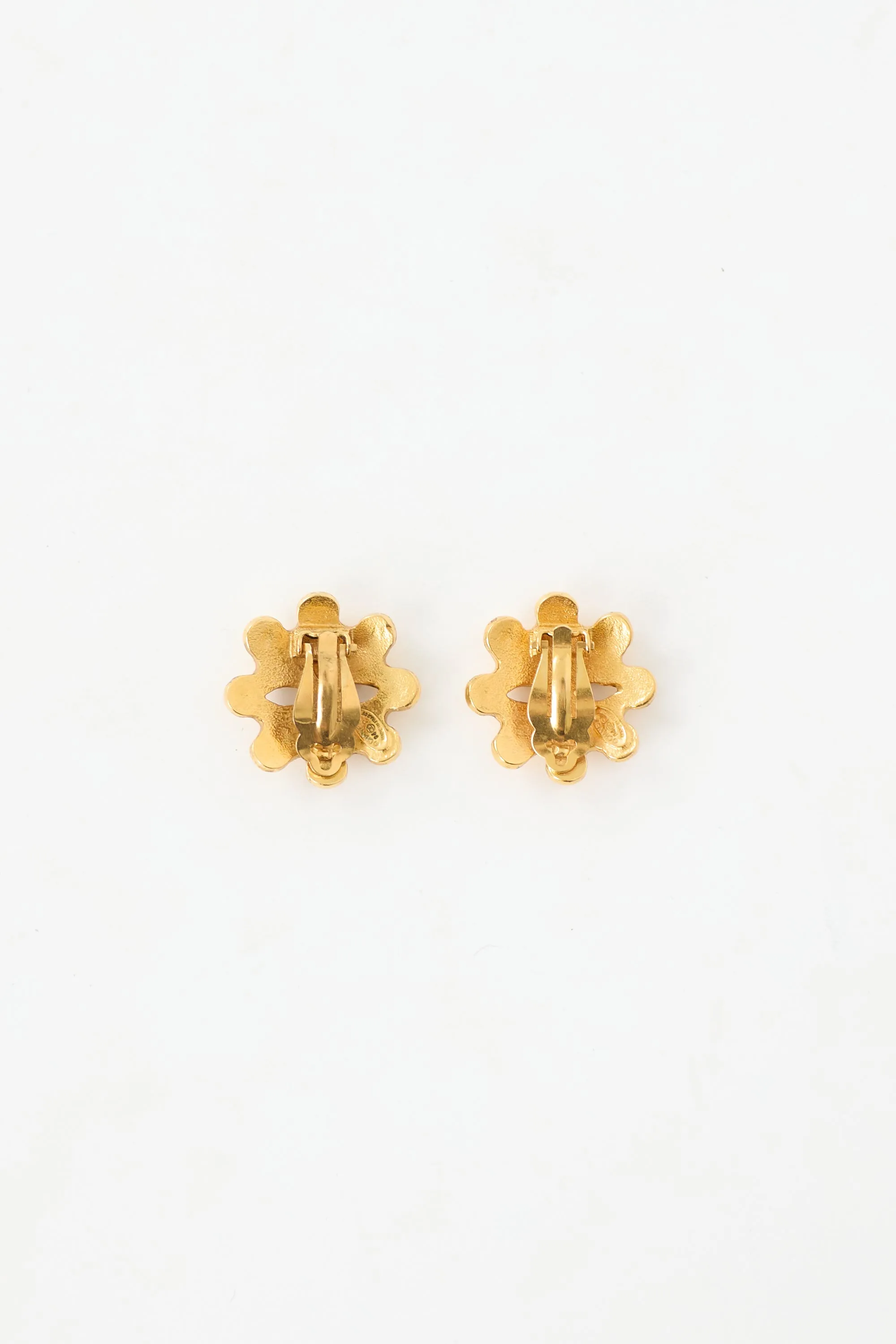 Fall 1994 Flower CC Clip On Earrings sold by VSP Consignment product image thumbnail 2