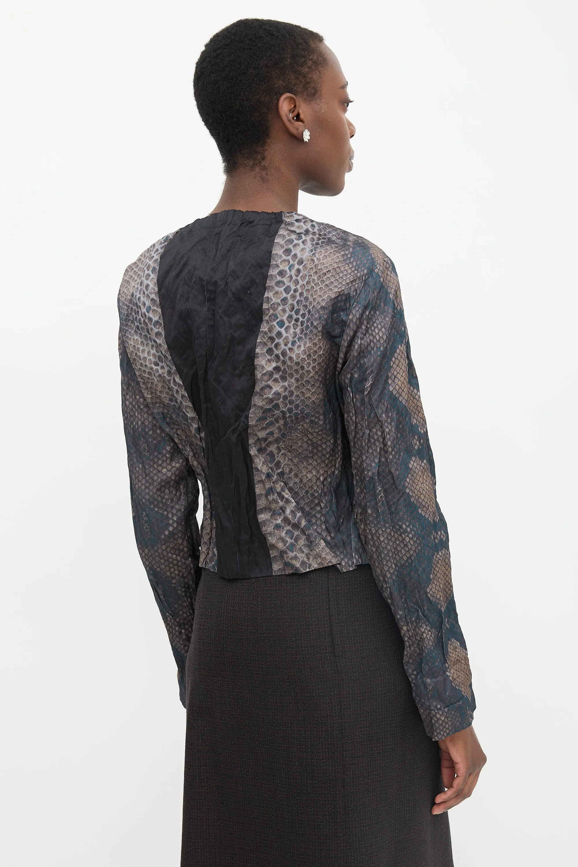 SS 2009 Printed Jacket sold by VSP Consignment product image thumbnail 4