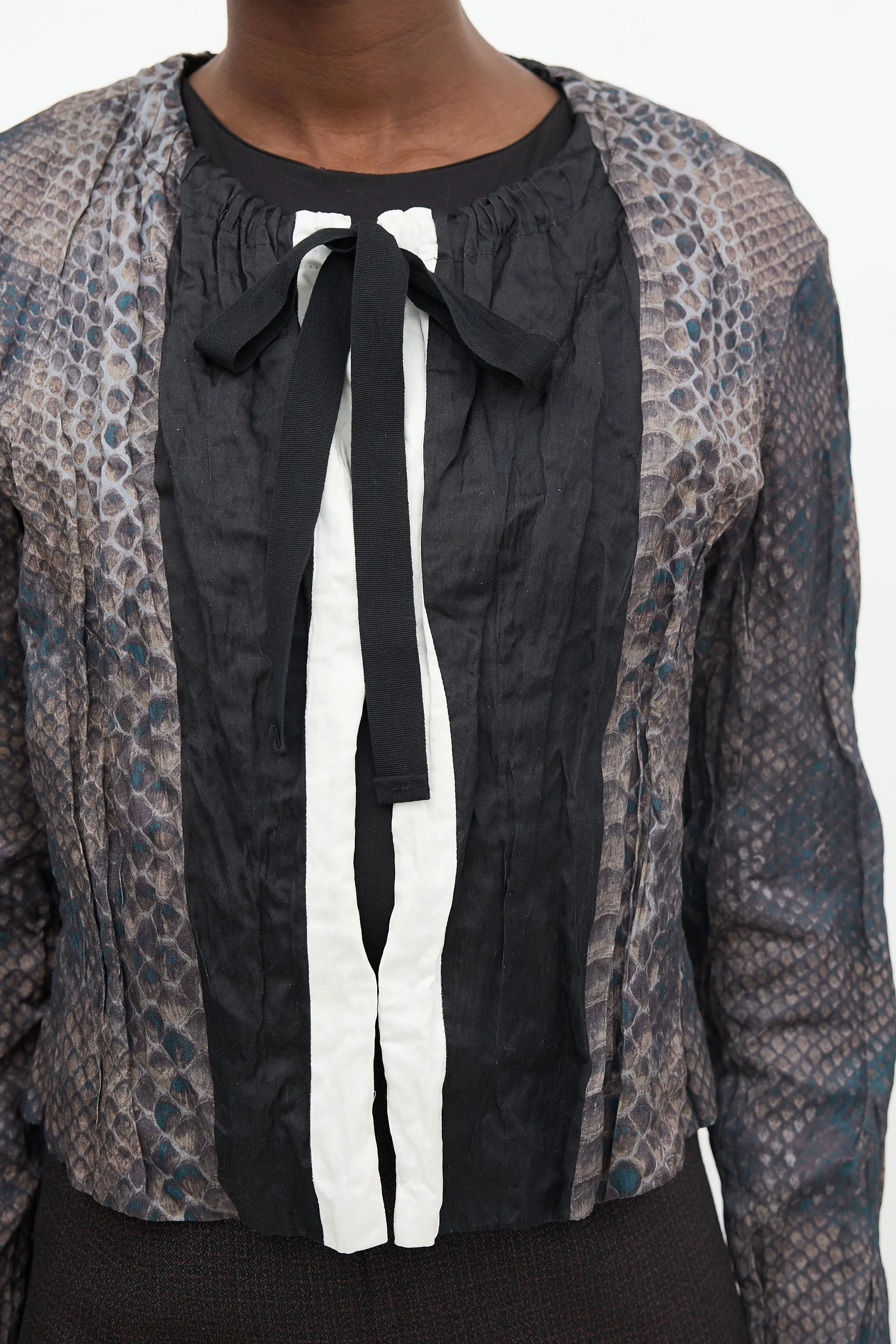 SS 2009 Printed Jacket sold by VSP Consignment product image thumbnail 5